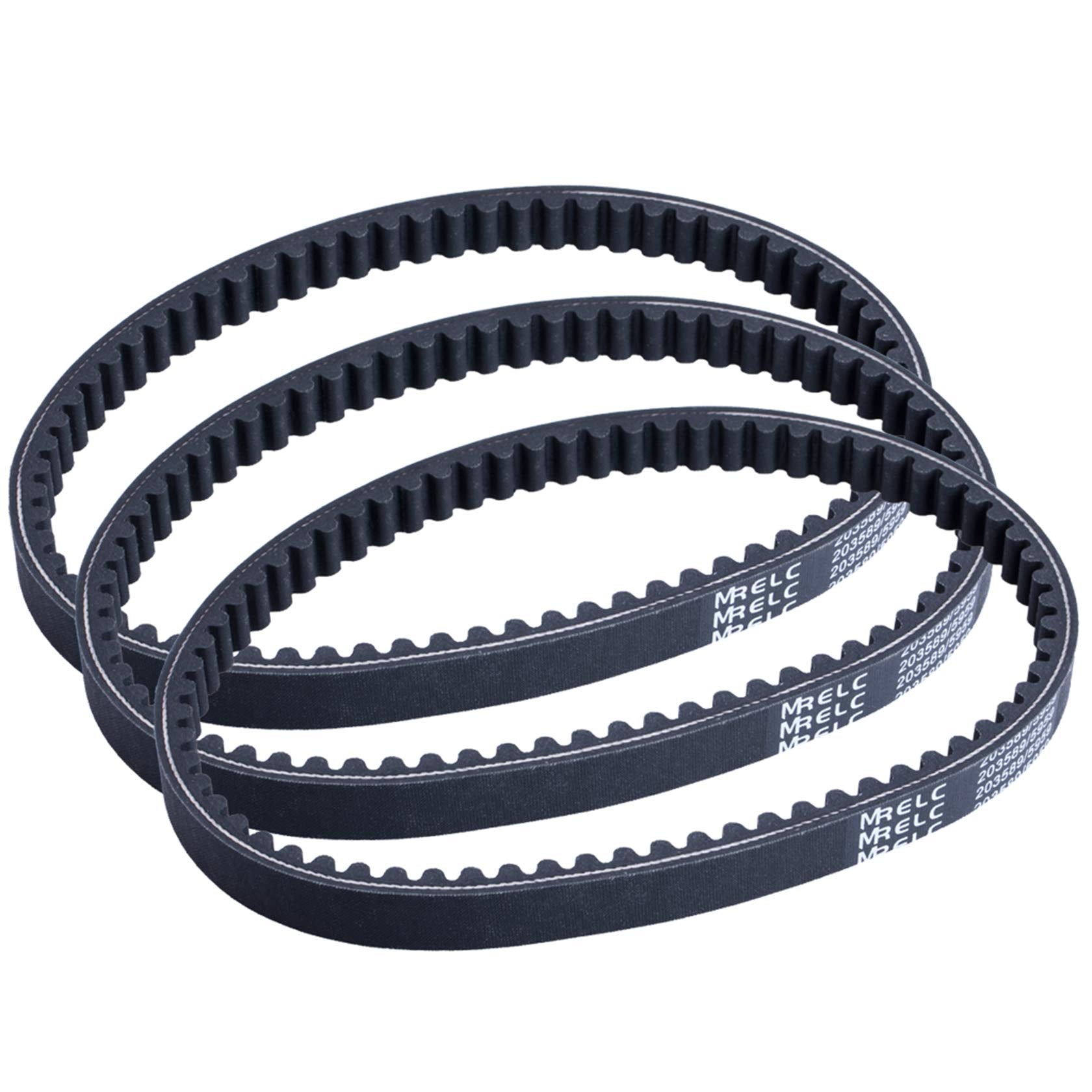 MRELC 3pcs 30 Series Go Kart Drive Belt Replaces Manco 5959 / Comet 203589