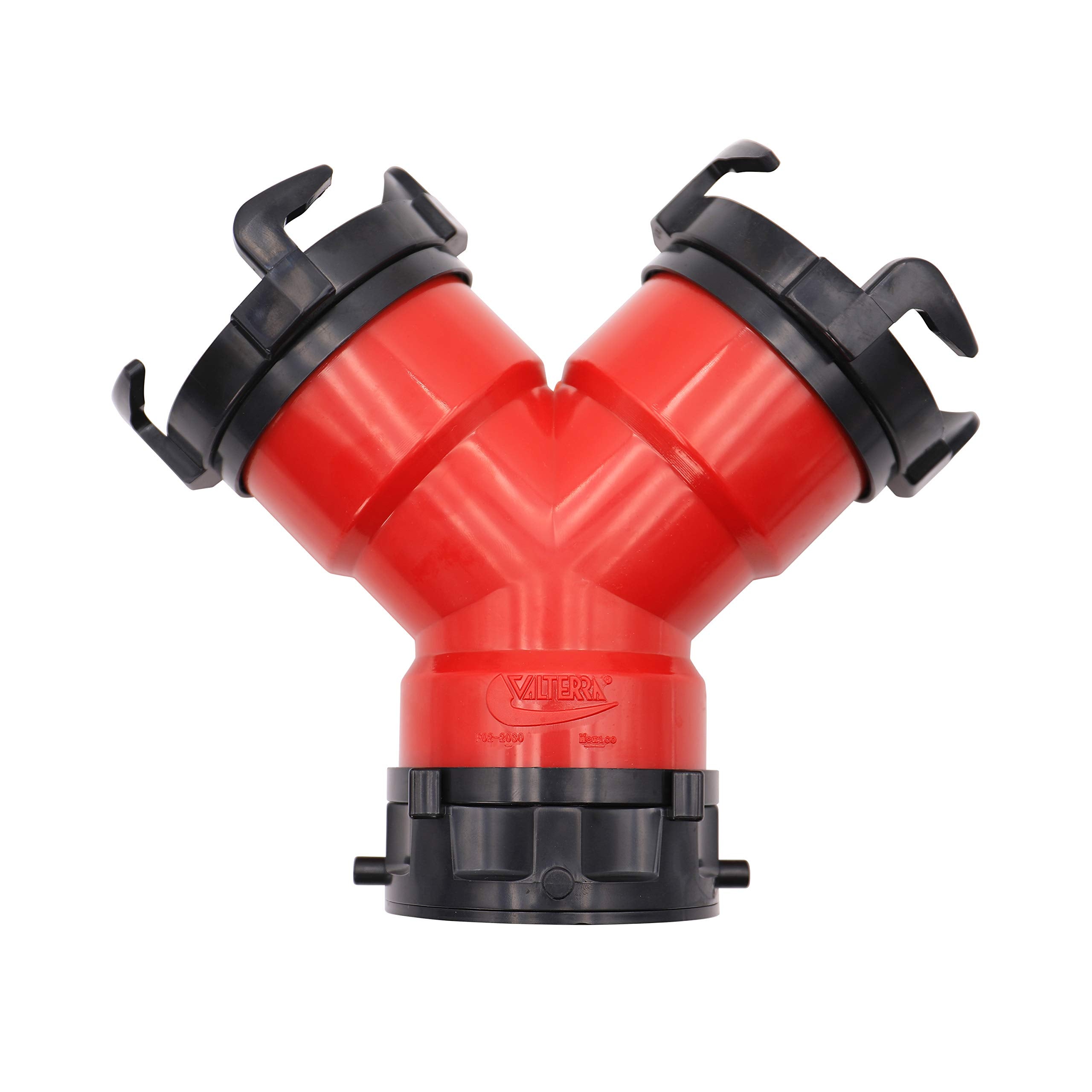 Valterra F02-2030 3 Rotating Rv Wye With Bayonet Fittings, Red