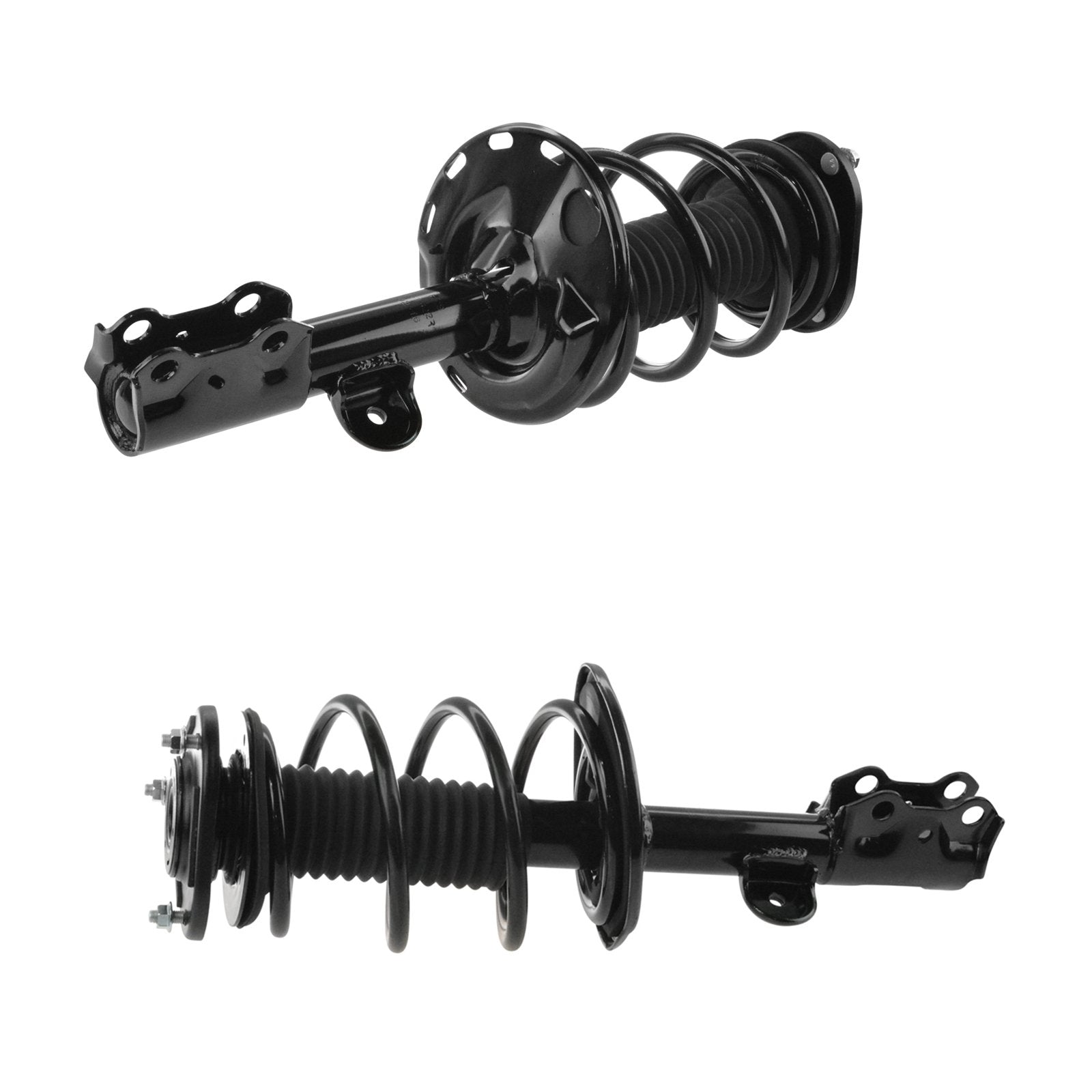 Trq Front Strut & Coil Spring Assembly Set Driver & Passenger Sides Compatible With 06-08 Toyota Rav4