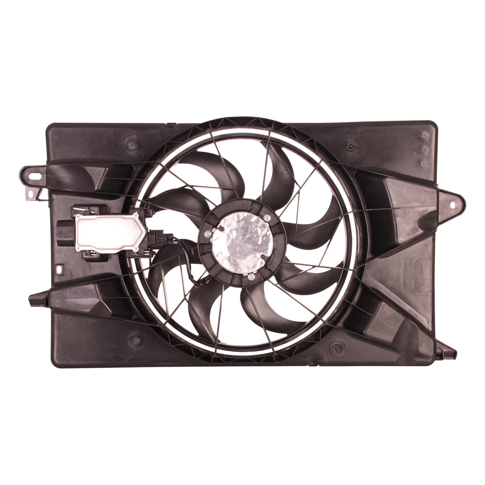 TYG OE Replacement(CAPA Quality) Cooling Fan Extra Silent for 2014-2020 Jeep Cherokee 2.4L for Single | OE No. 68197298AB | Part