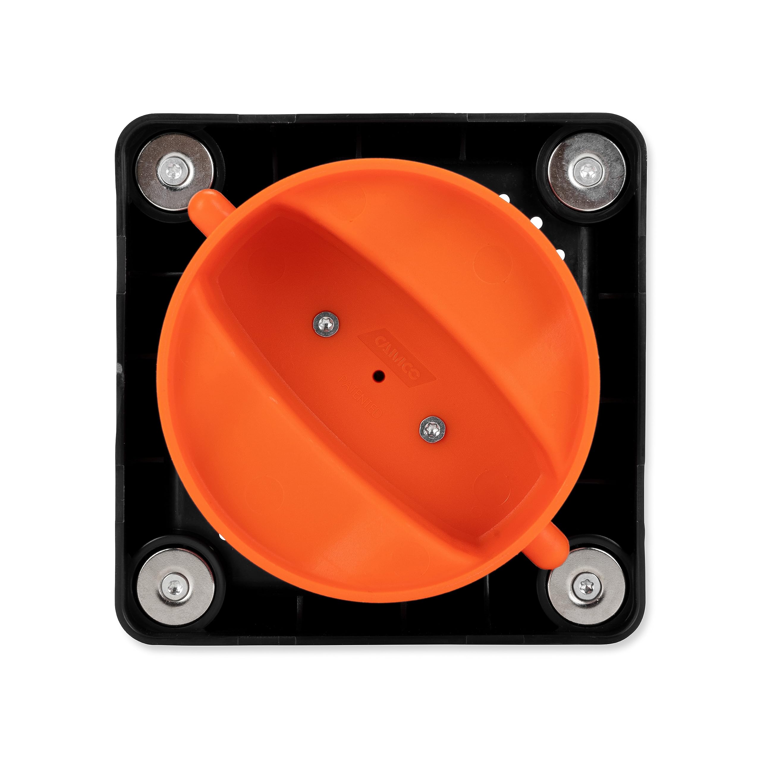 Camco Rv Magnetic Bumper Cap With Lug Fitting | Features High-Strength Neodymium Magnets | 2-Pack (40312), Black