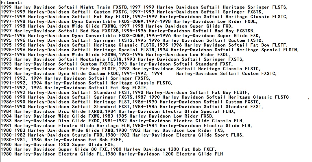 IBVIBV 10mm Spark Plug Wires Compatible with Harley-Davidson Softail 1984-1999 FXST/FLST
