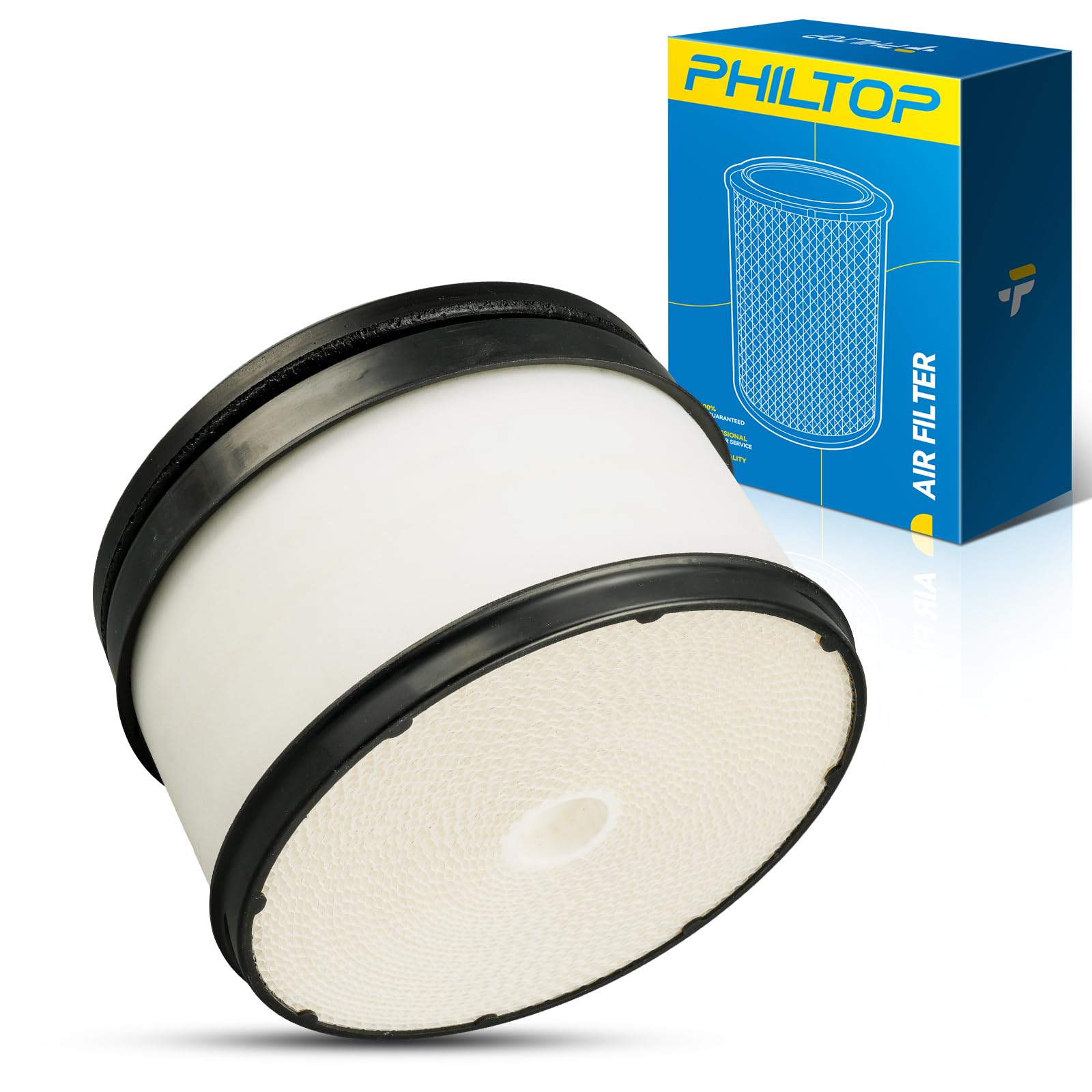 PHILTOP Engine air filter CA10161 Replacement for Chevrolet Silverado 2500 3500 & GMC Sierra 2500 3500, 6.6L for Turbo Diesel Ve