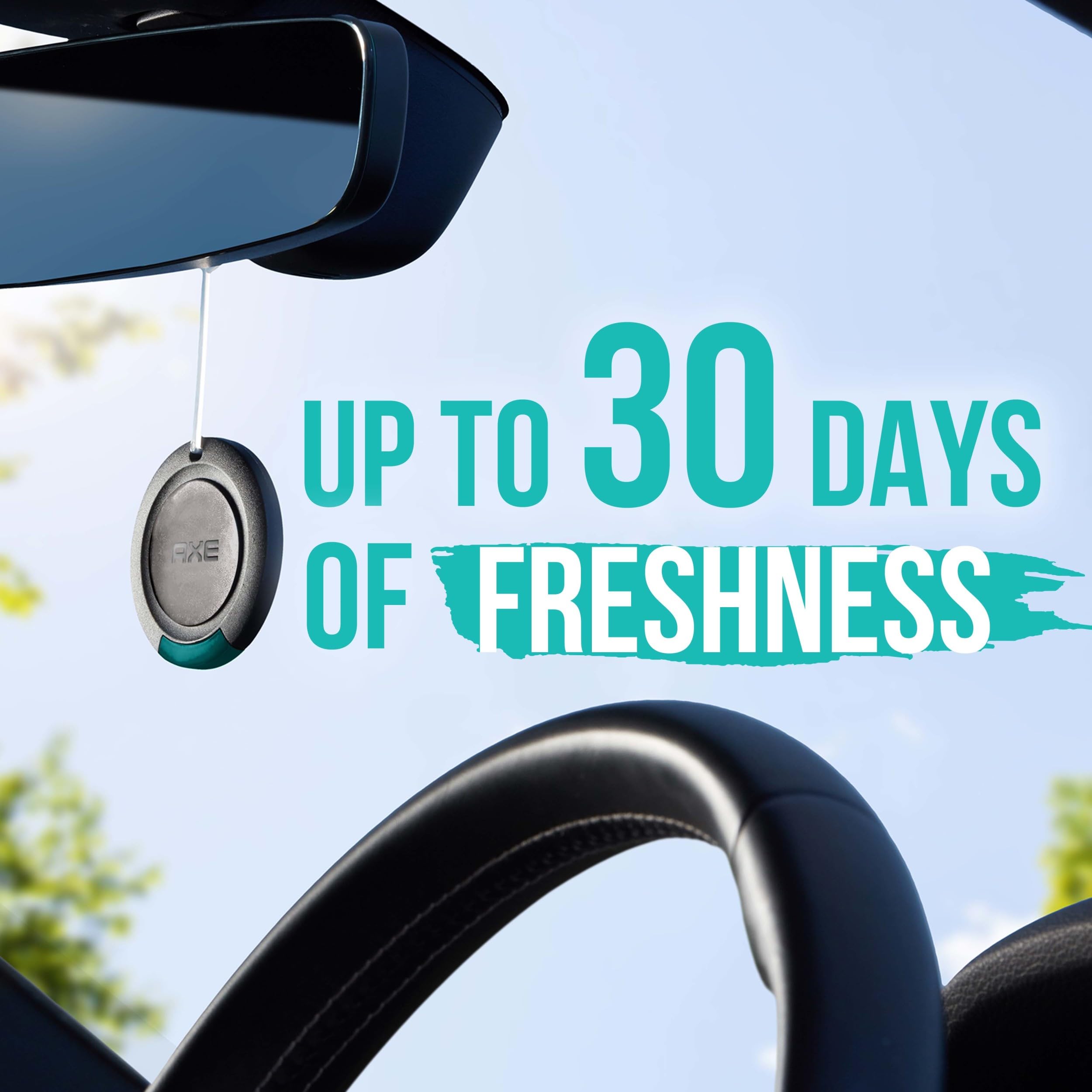 AXE Apollo Scent 3D Hanging Gel Car Air Freshener - 0.7 oz - Fresh Fragrance - 1 Pack