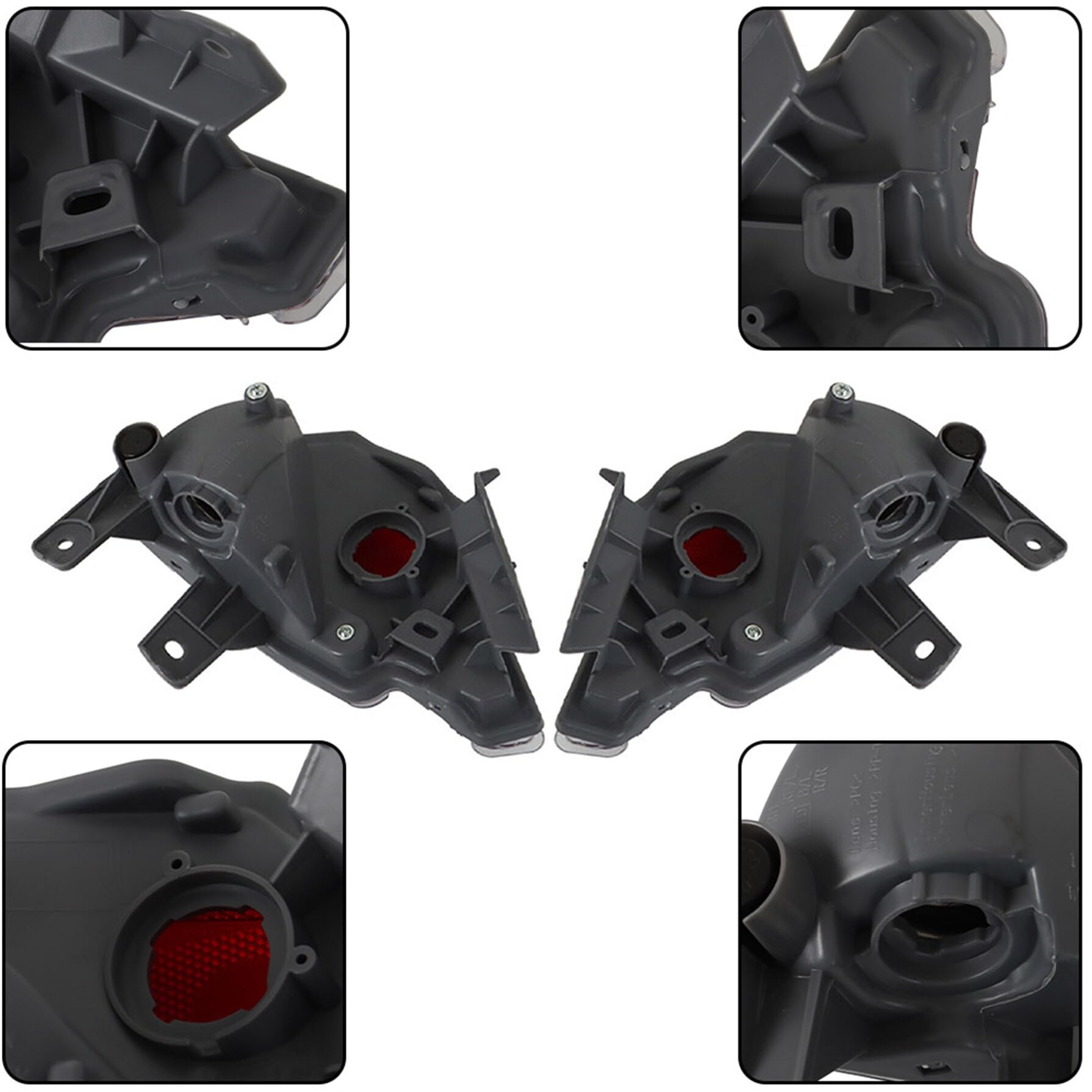 Gxywady Rear Bumper Reflector Light Stop Lamp Replacement For Toyota Rav4 2016-2018 814900R040 To2882107 Right Passenger Side