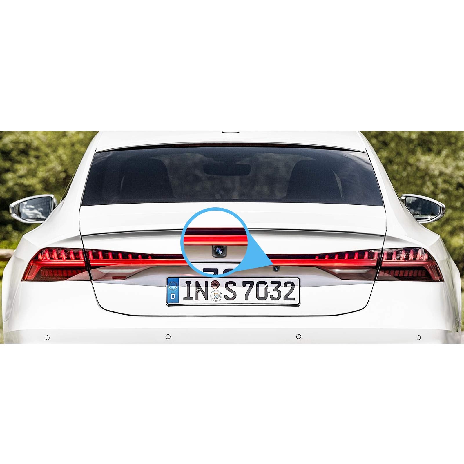 Universal Rear Camera Mounting Bracket,Dash Cam Mirror Cam Backup Camera Mount,Only Rearview Camera Holder,Back Up Camera Bracke