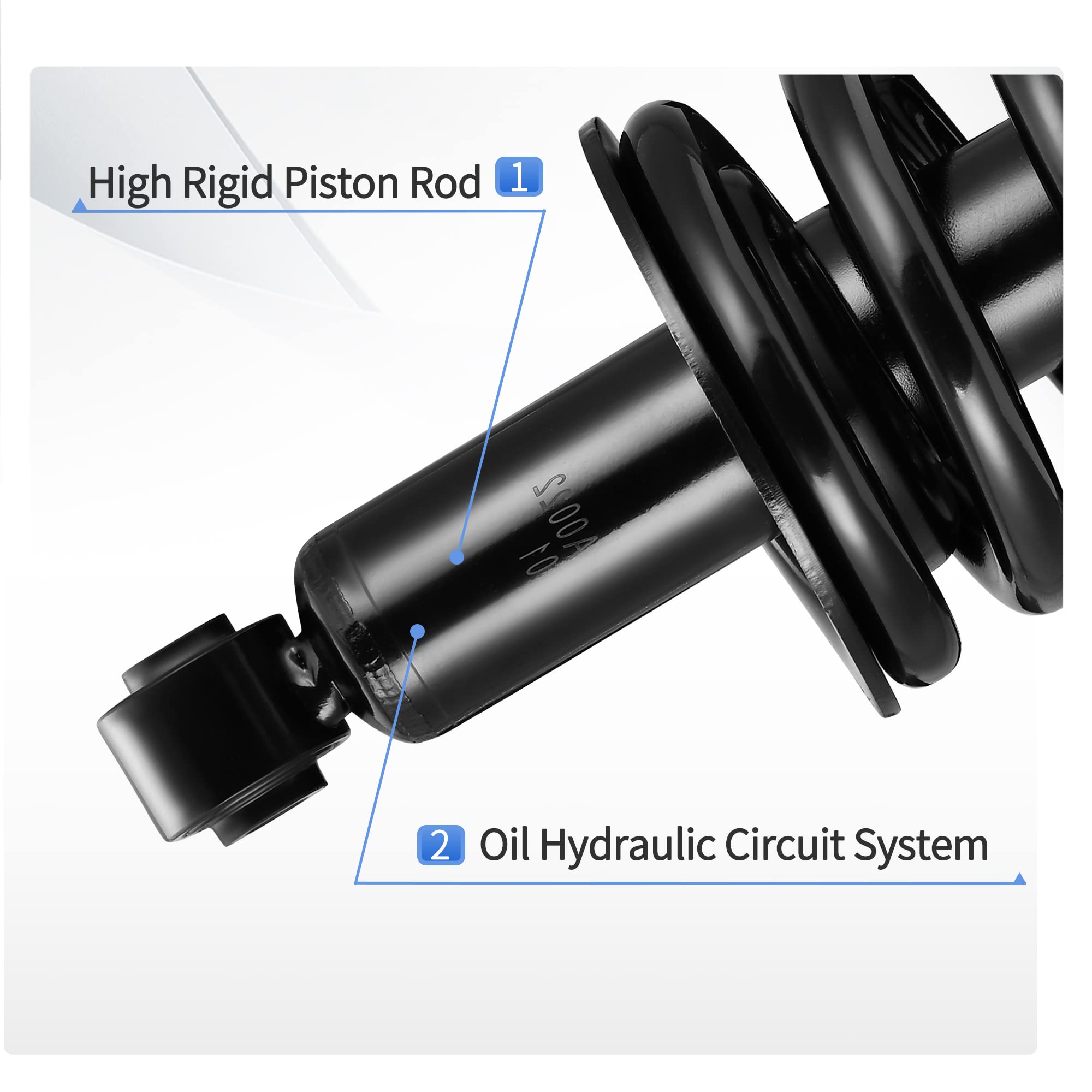 Yitamotor Front Complete Strut Quick Struts Compatible With 2004-2019 Titan, 2004-2010 Infiniti Qx56, 2005-2015 Armada 4Wd