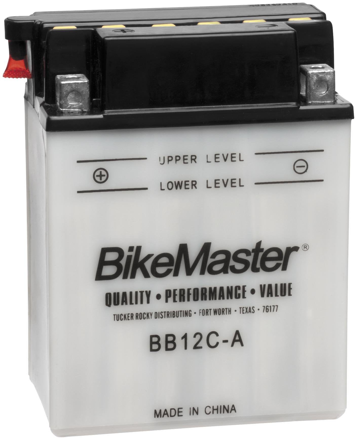 Bikemaster Performance Conventional 12N7D-3B Motorcycle Battery Compatible For Yamaha Yfm100 Champ 1987-1991