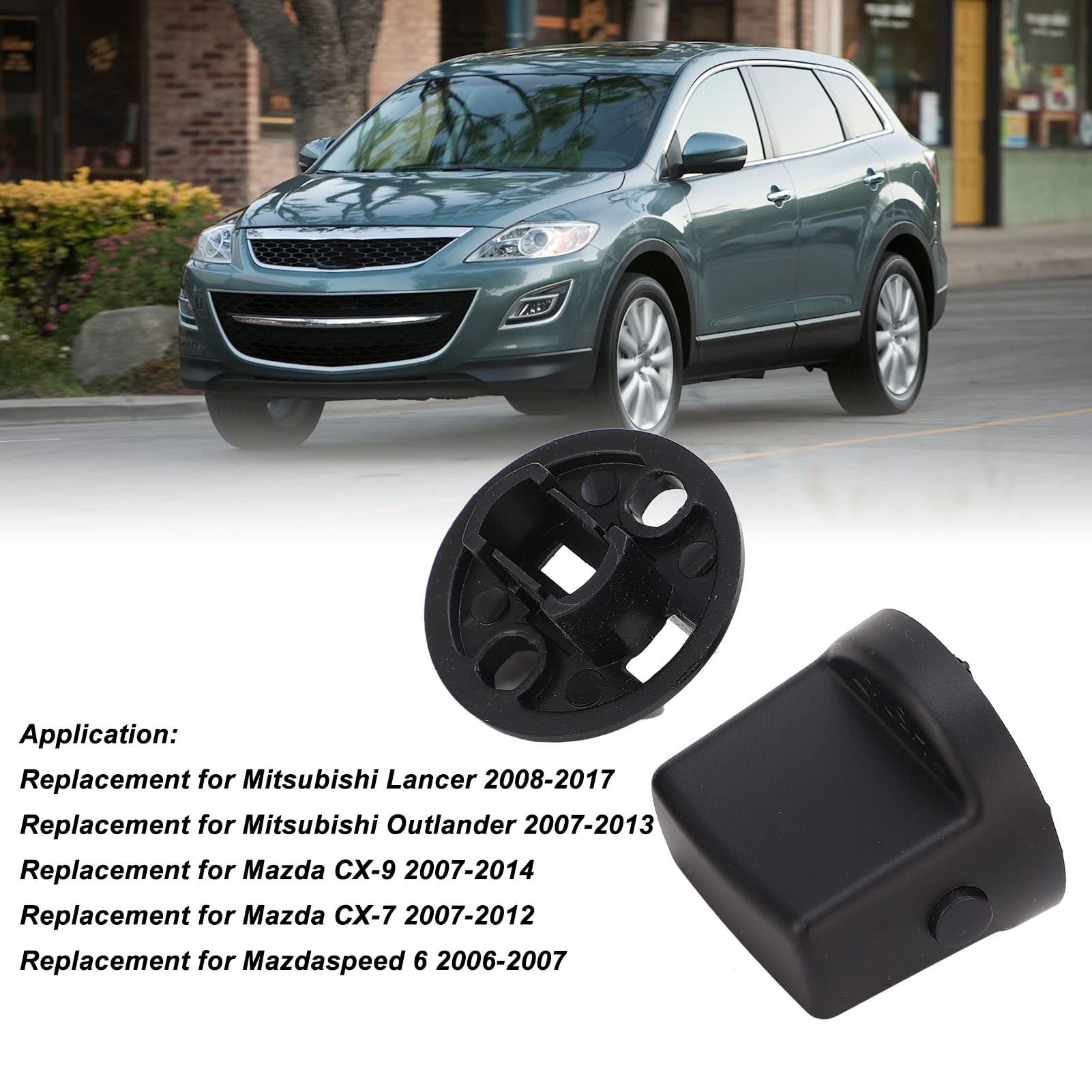 Ignition Start Switch Cap, Ignition Start Switch Knob 4408A167 Comfortable Touch Flexible Keyless Ignition Key Push Turn Knob Switch Replacement For Mitsubishi Lancer 2008-2017