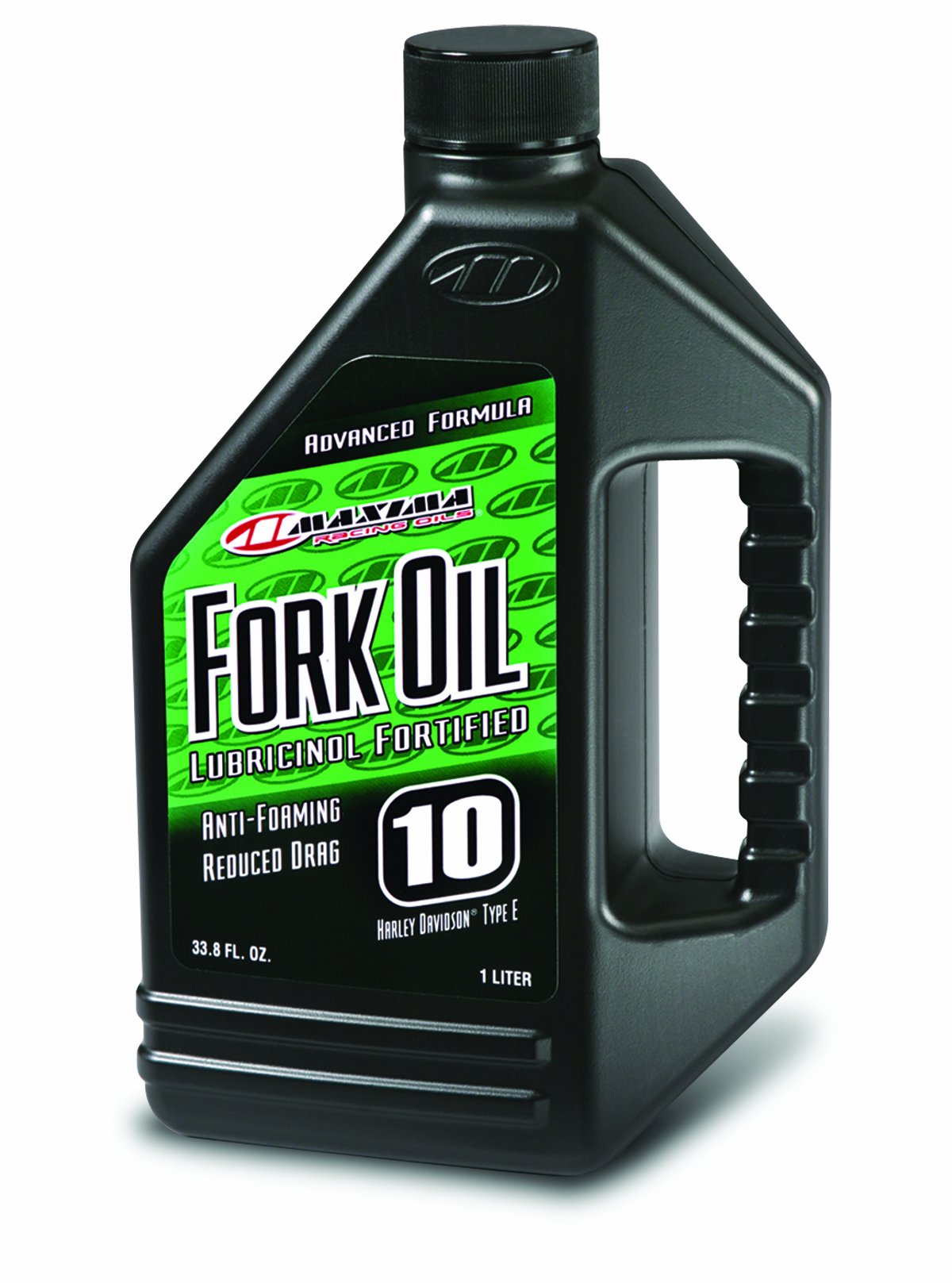 Maxima Racing Oils 55901-4Pk Fork Oil Standard Hydraulic 10W 1L Bottle, 4-Pack