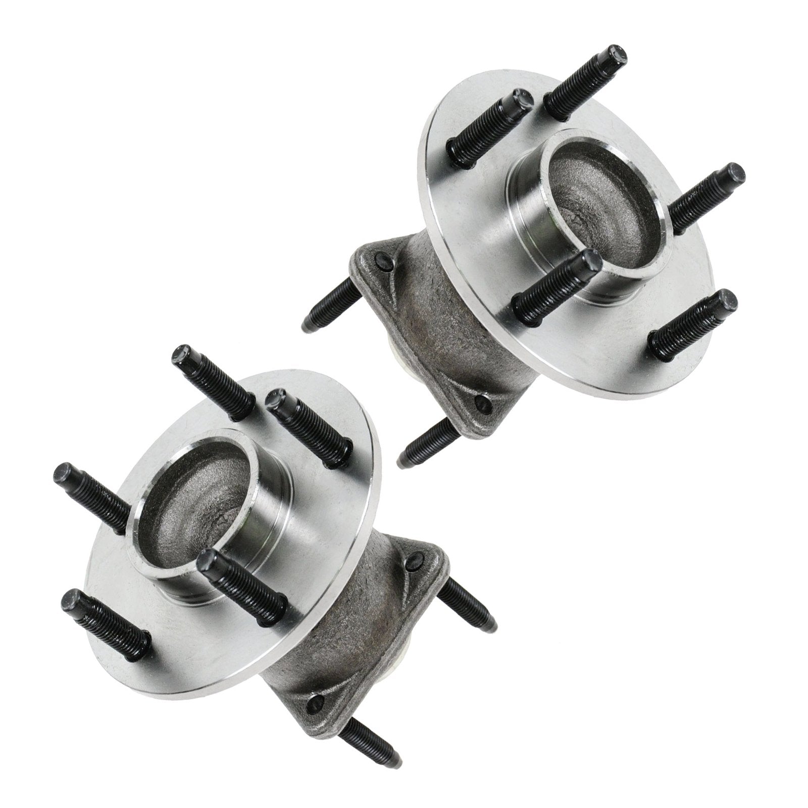 Trq Rear Wheel Hub Bearings Assembly Set Compatible With 2006-2008 Chevrolet Hhr 2004-2007 Malibu 2005-2007 Pontiac G6