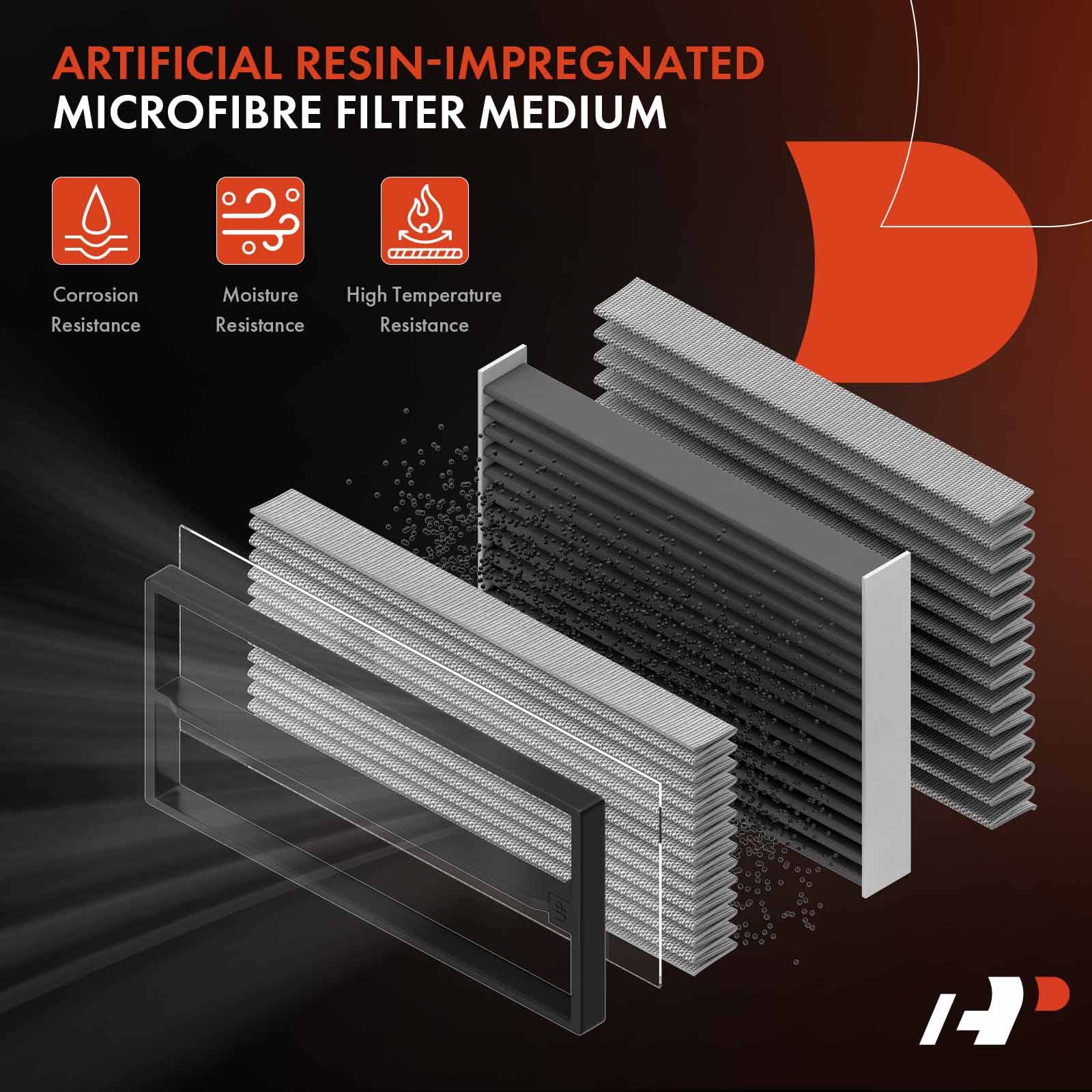 A-Premium Engine Air Filter Compatible With Nissan Rogue 2021-2022, 1.5L 2.5L, Replace# 165466Ra0A