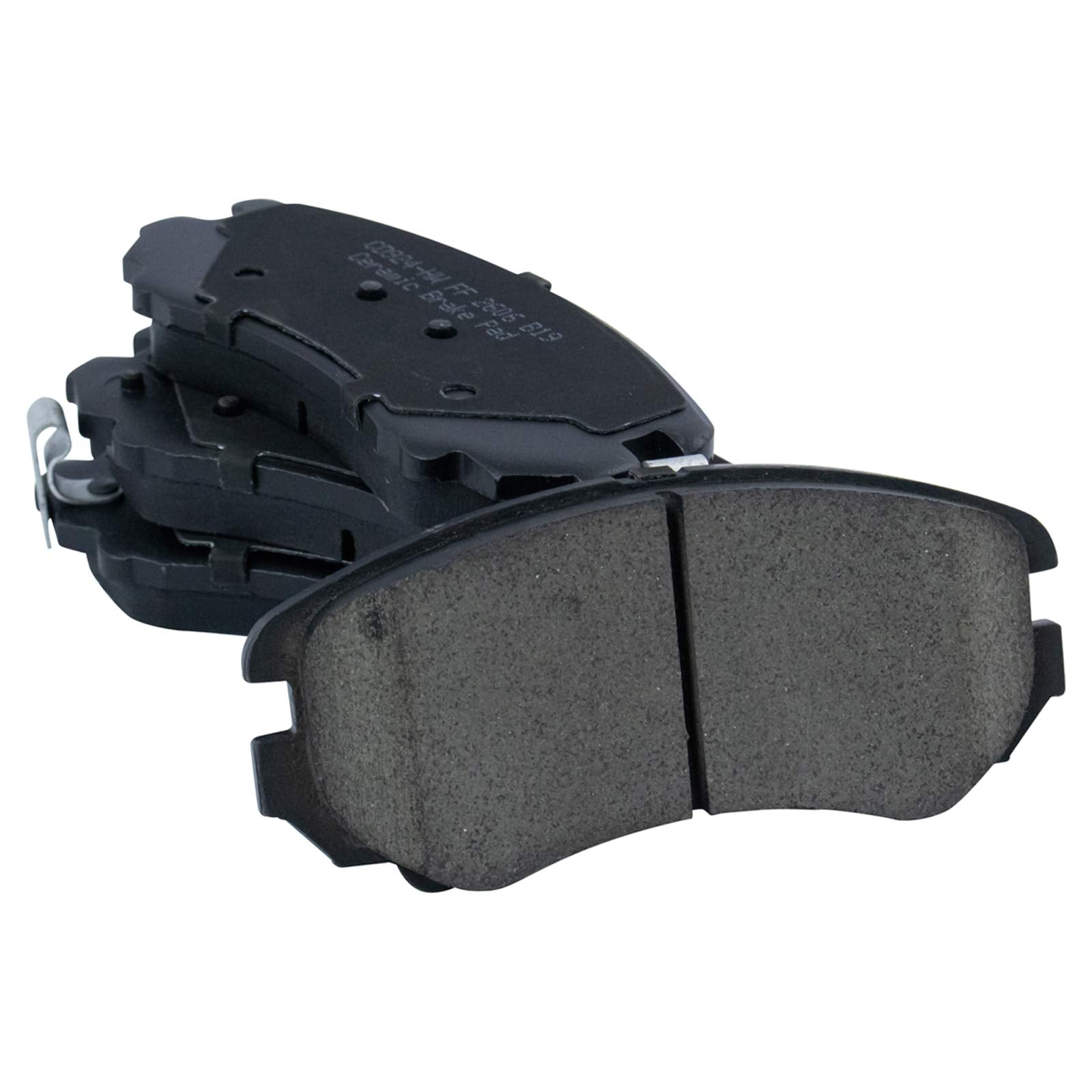 Trq Front Brake Pad & Rotor Kit Brake Pads Brake Rotor Ceramic Compatible With 2005-2010 Hyundai Sonata 2006-2010 Kia Optima 201