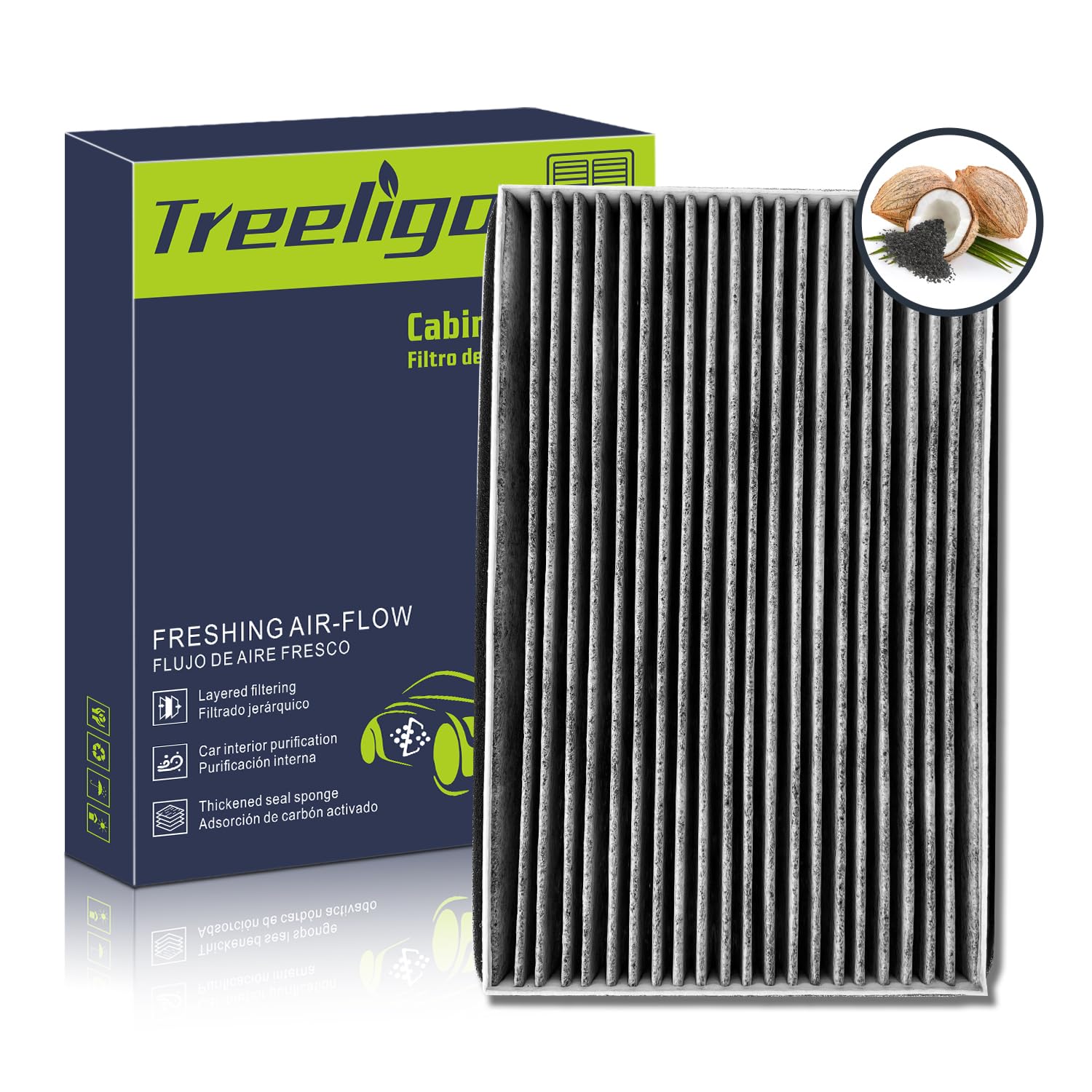 Treeligo Cf8392A Cabin Air Filter, Replacement For Chevy Impala 2002-2013 Impala Limited 2014-2016 Buick Allure 2005-2009 Lacros