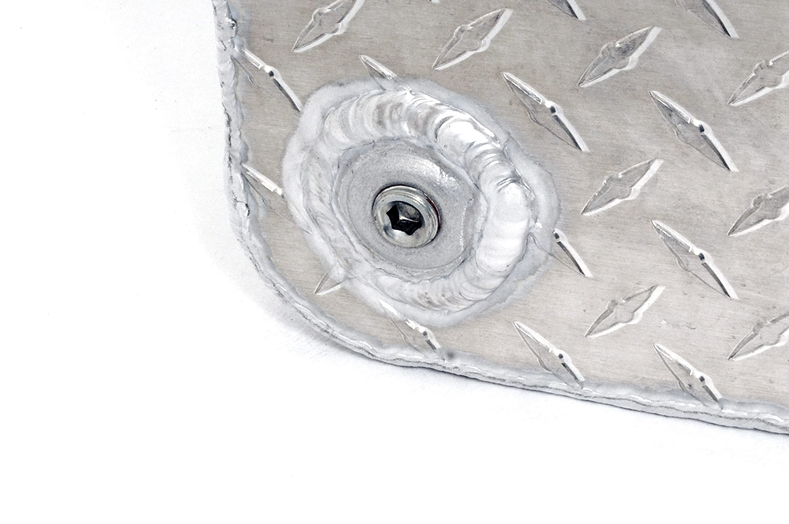 Dee Zee Dz92747 (92 Gallon) L-Shaped Transfer Tank - Aluminum