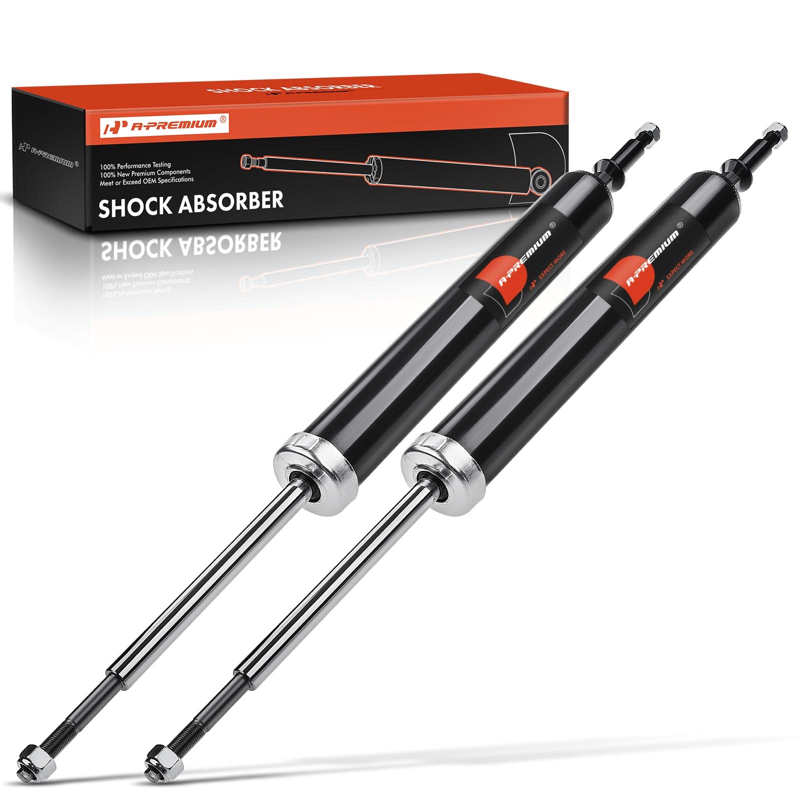 A-Premium Rear Pair (2) Strut Shock Absorber Compatible With Bmw 128I 135I 2008-2013 325I 2006 328I 335I 2007-2013 330I 335D 335Is