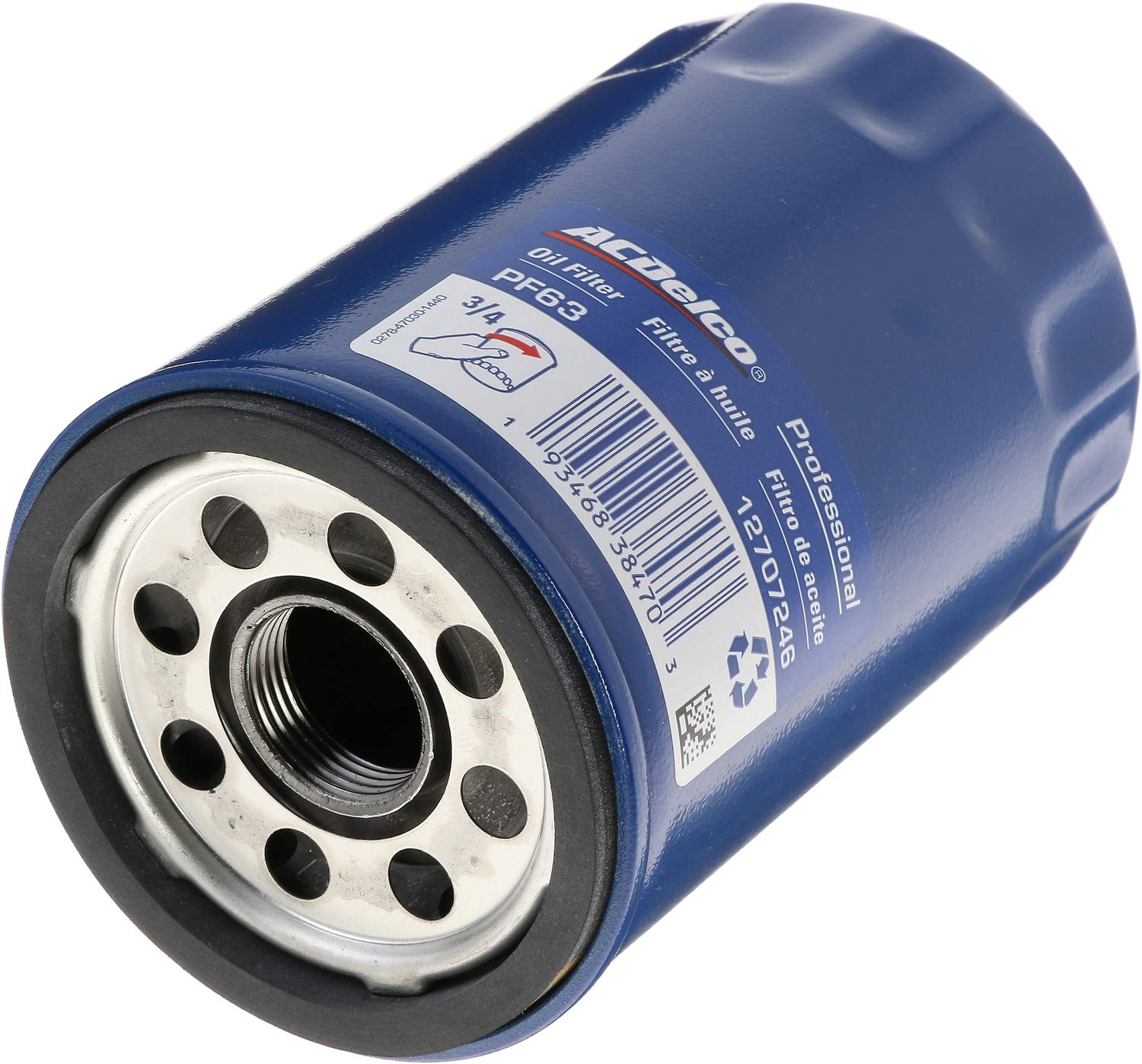 Acdelco Gm Original Equipment Pf63F Durapack Engine Oil Filter (Pack Of 12)