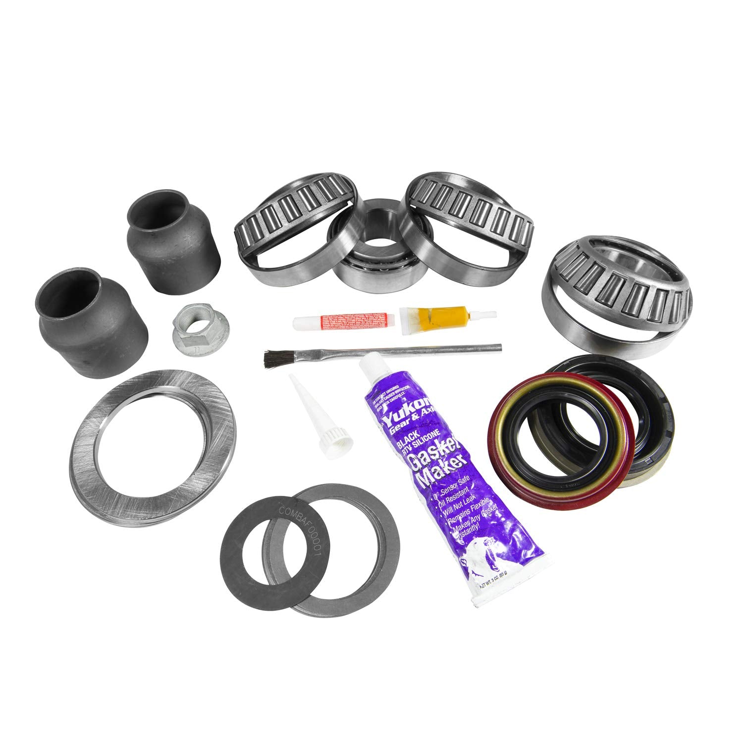 Yukon Master Overhaul Kit, Ford 9.75'' Diff, '00-'07 W/'11 & Up Ring & Pinion