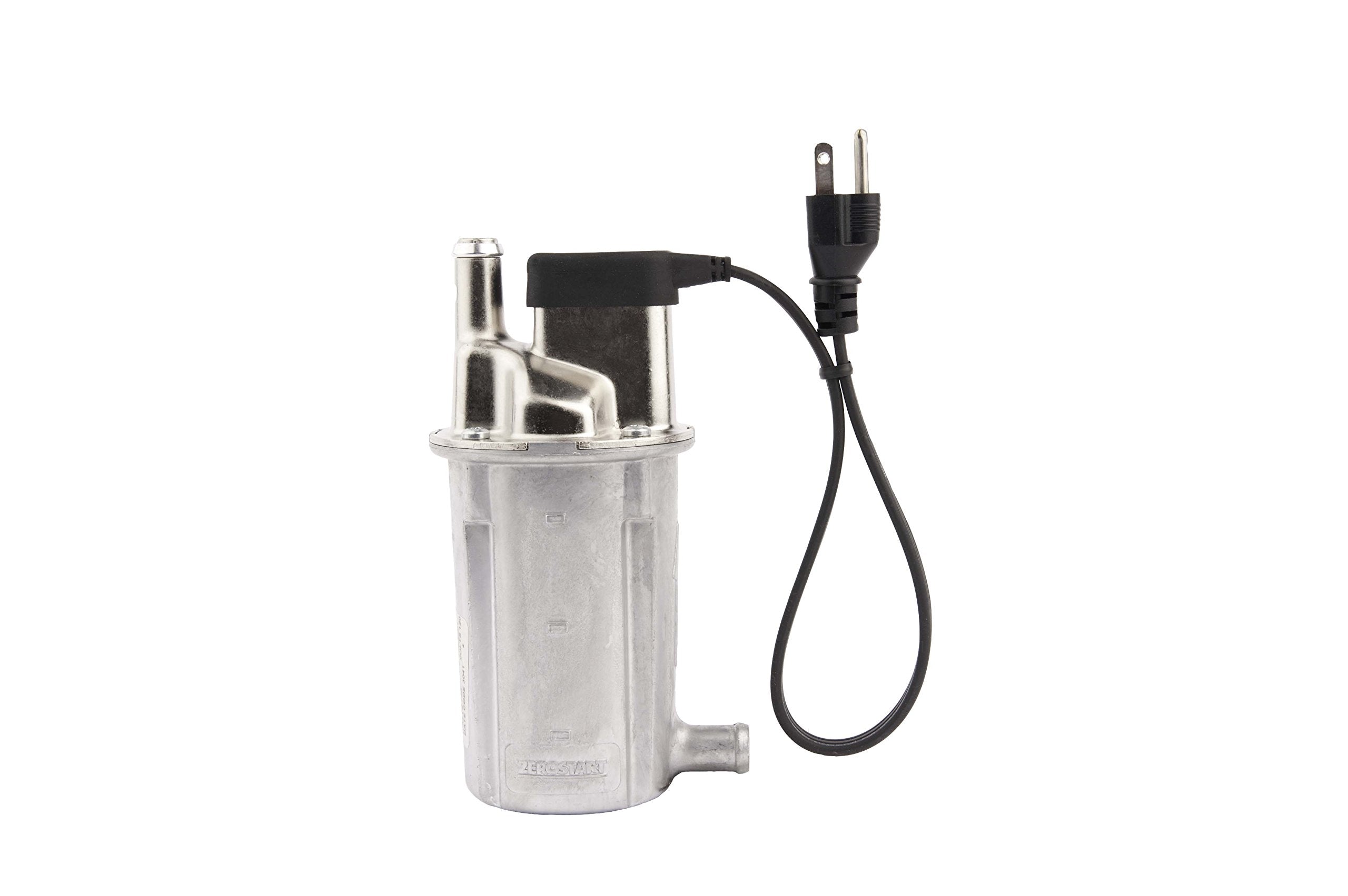 Zerostart 3308002 Series 8000 Light Duty Circulation Heater, 5/8 Diameter Inlet/Outlet | CSA Approved | 120 Volts | 1000 Watts, 