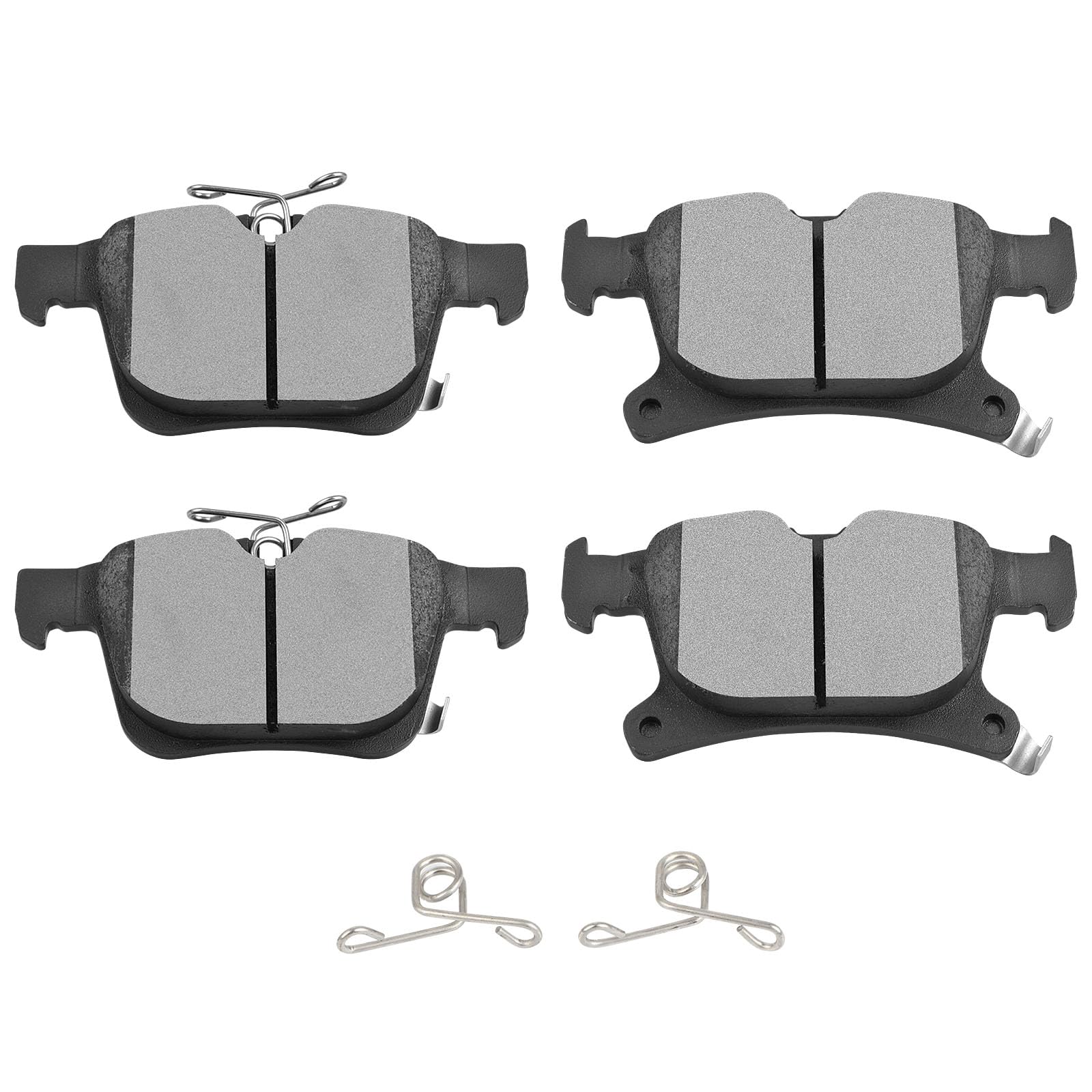 Scitoo Rear Disc Brake Pad Set 4Pcs W/Hardware Fit For Chrysler For Grand Caravan 2021-2023,For Chrysler For Pacifica 2017-2023,