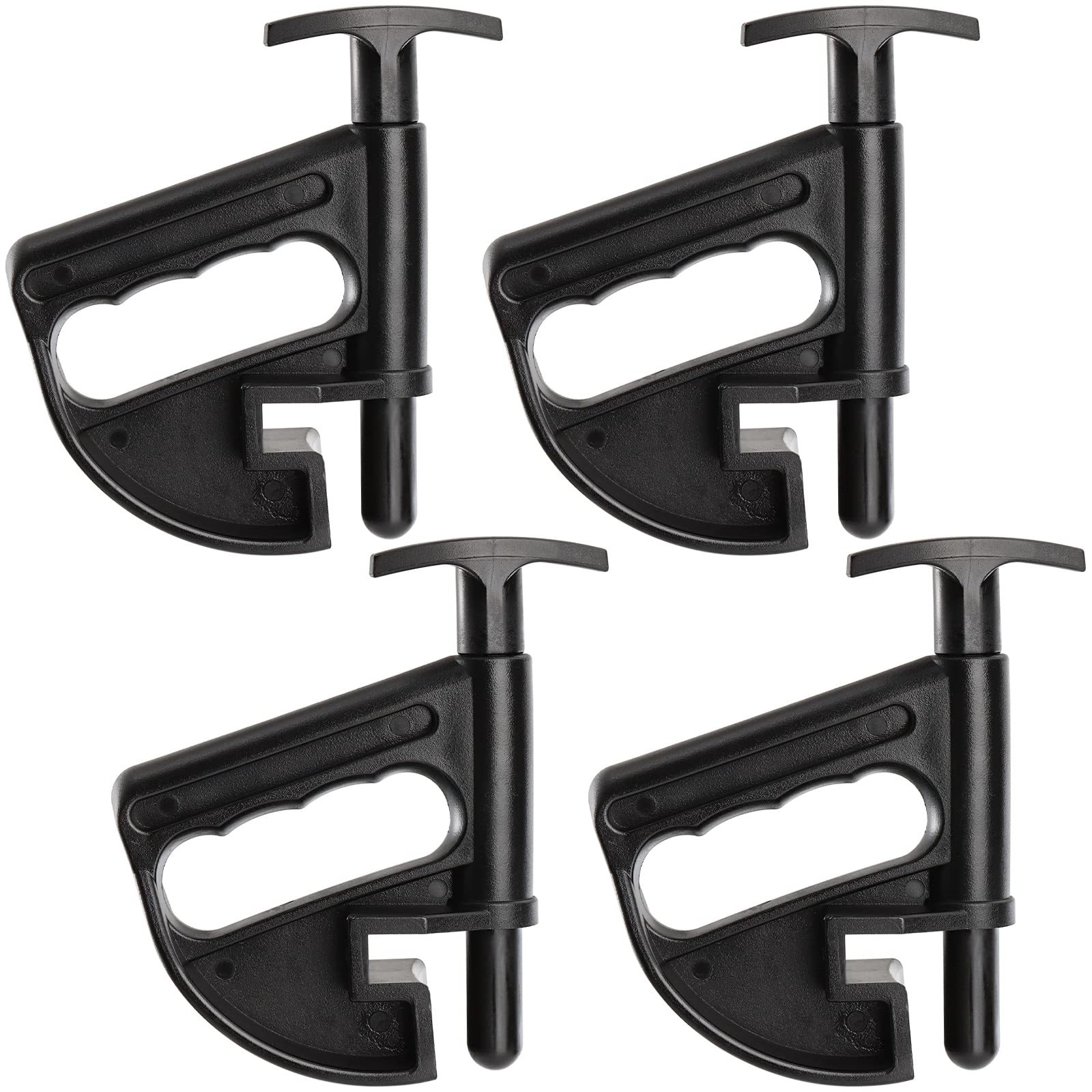 Hedume 4 Pack Tire Changer, Nylon Tire Bead Clamp Drop Center Tool, Universal Rim Pry Tire Changer Wheel Changing Helper Heavy D