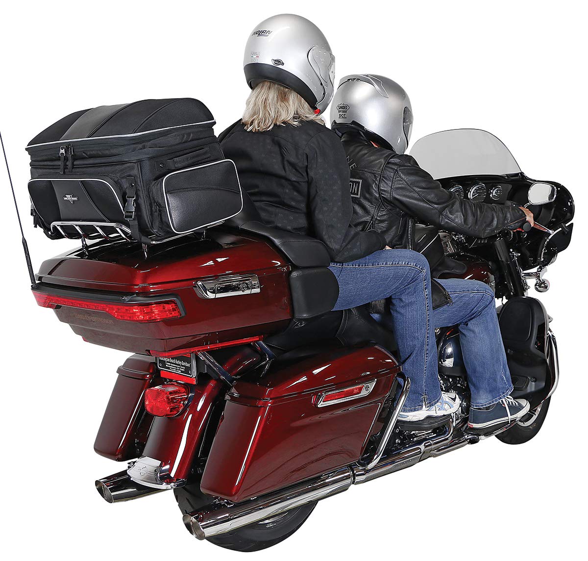 Nelson Rigg Nr-300 Route 1 Traveler Tour Trunk Bag, Black Harley Davidson Ultra, Indian Roadmaster, Honda Gold Wing