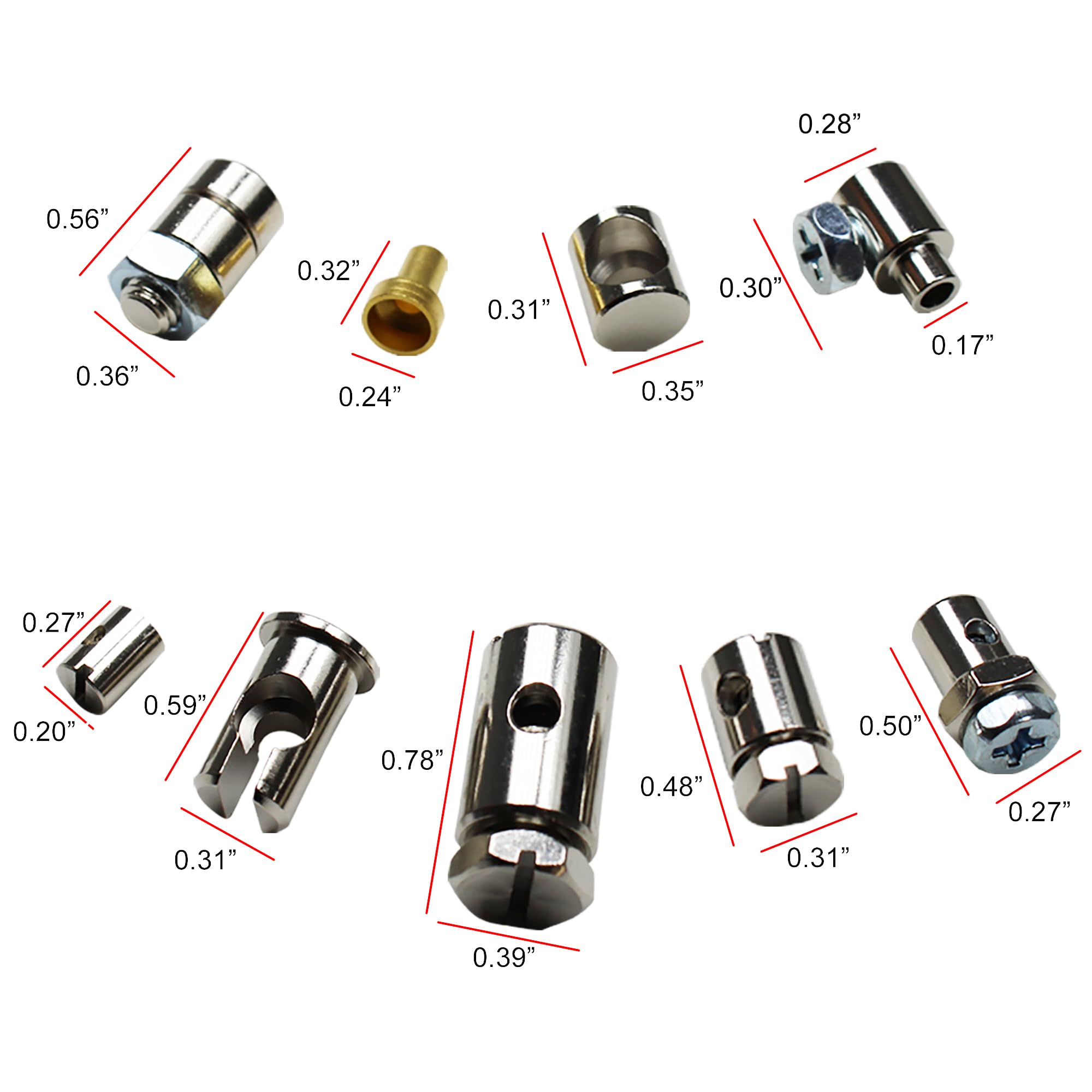 Gt-Speed - Universal Motorcycle Emergency Throttle Cable Repair Kit