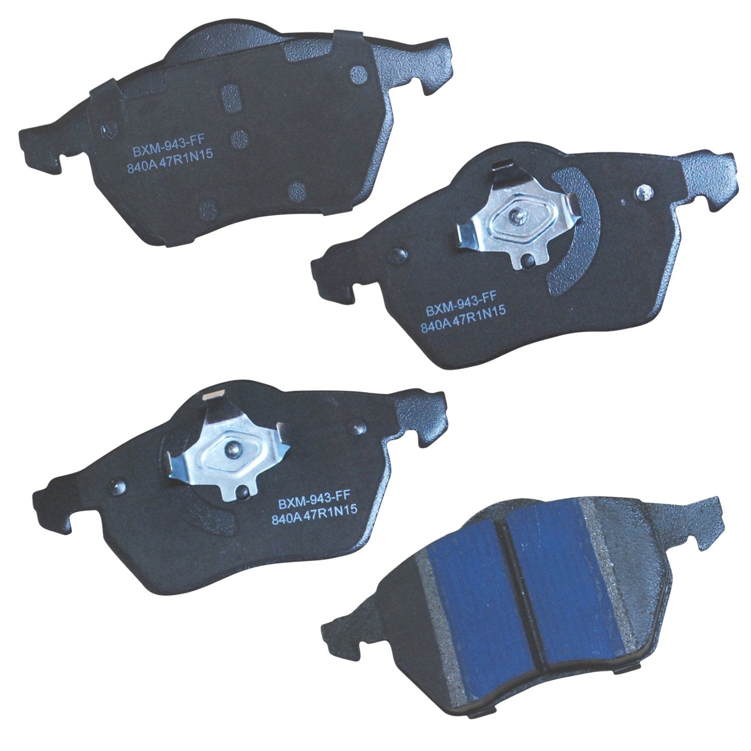 Bendix Premium Sbm840A Semi-Metallic Front Brake Pads For Saab 9-5 2009-2006