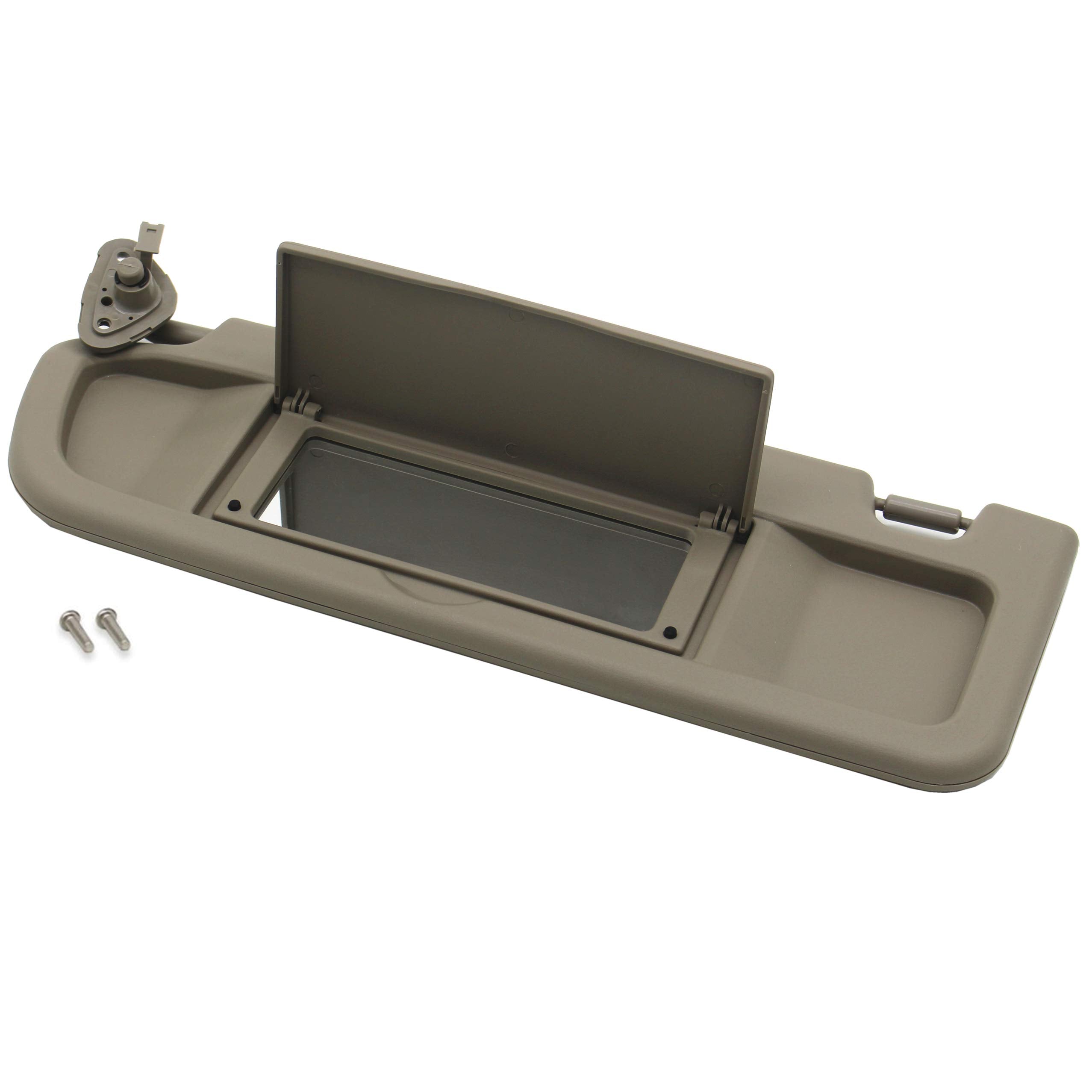 Ezzy Auto Tan Left Driver Side Sun Visor For Honda Civic 2006 2007 2008 2009 2010 2011 Ex Lx Sedan Si Coupe 83280-Sna-A01Za
