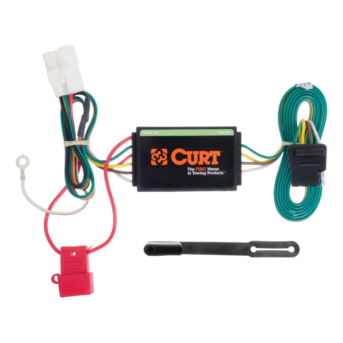 Curt 56040 Vehicle-Side Custom 4-Pin Trailer Wiring Harness, Fits Select Subaru Ascent, Forester, Outback, Crosstrek, Xv , Black