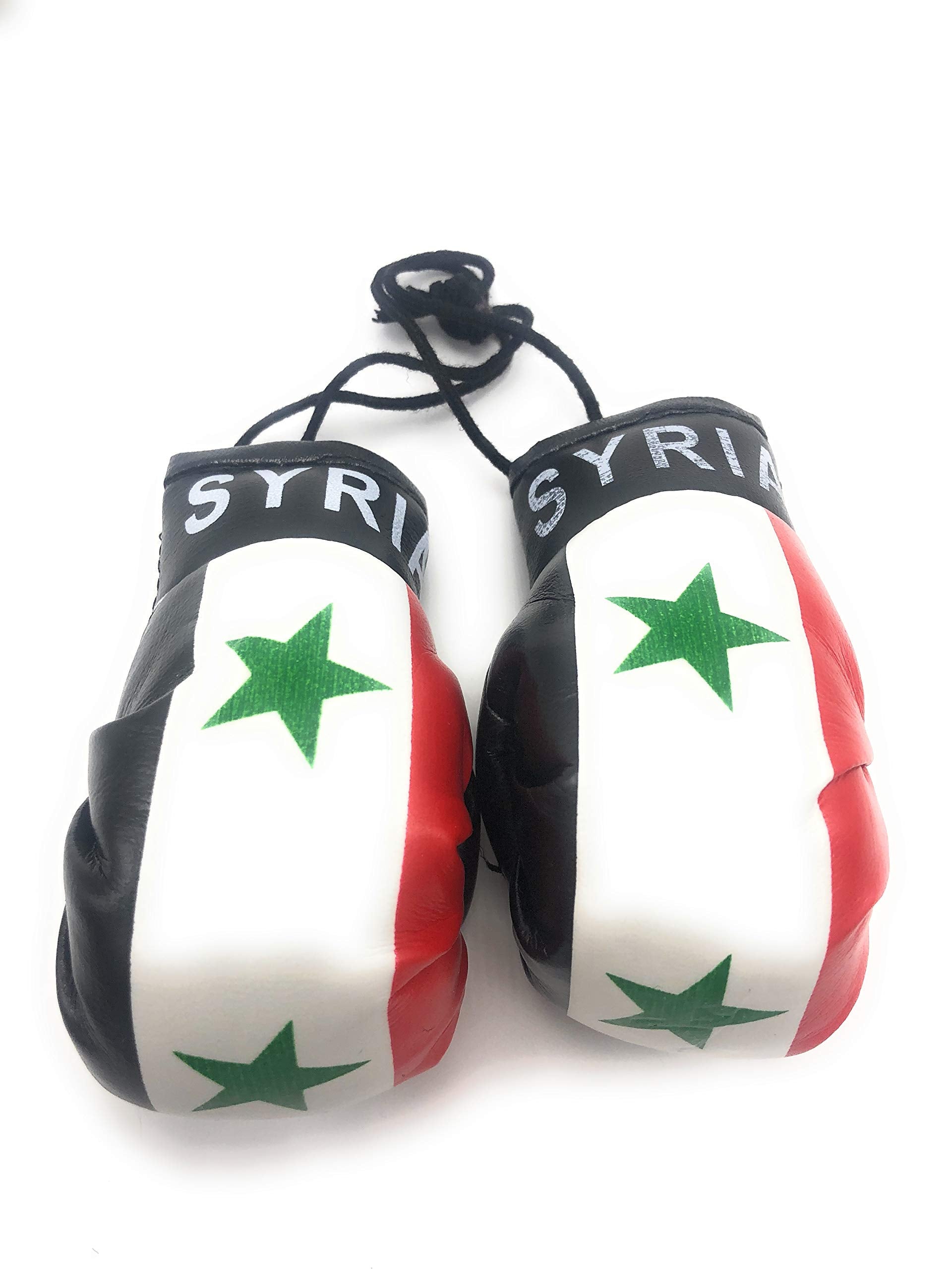 Red Hat Ent Hanging Car Mirror Mini Boxing Gloves (Syria)