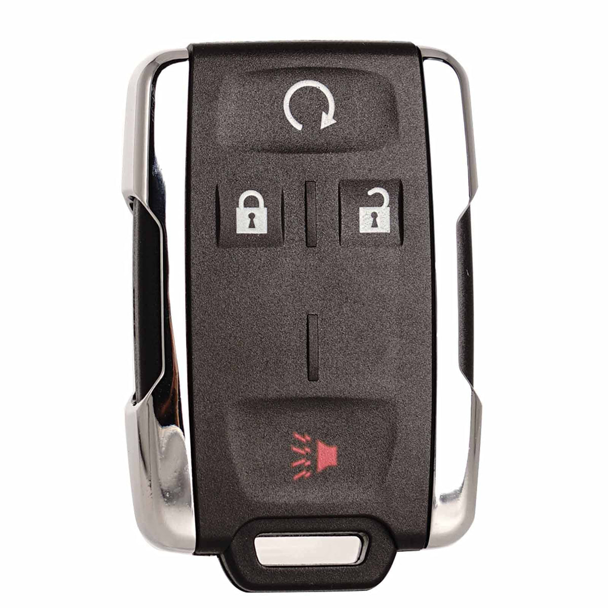 Key Fob Replacement Keyless Entry Remote Start Fits For Gmc Sierra Chevrolet Silverado 1500 2500 3500 2014 2015 2016 2017 2018 2019 2020 Gmc Canyon Chevy Colorado 2015-2021 M3N32337100 Chrome Set Of 1