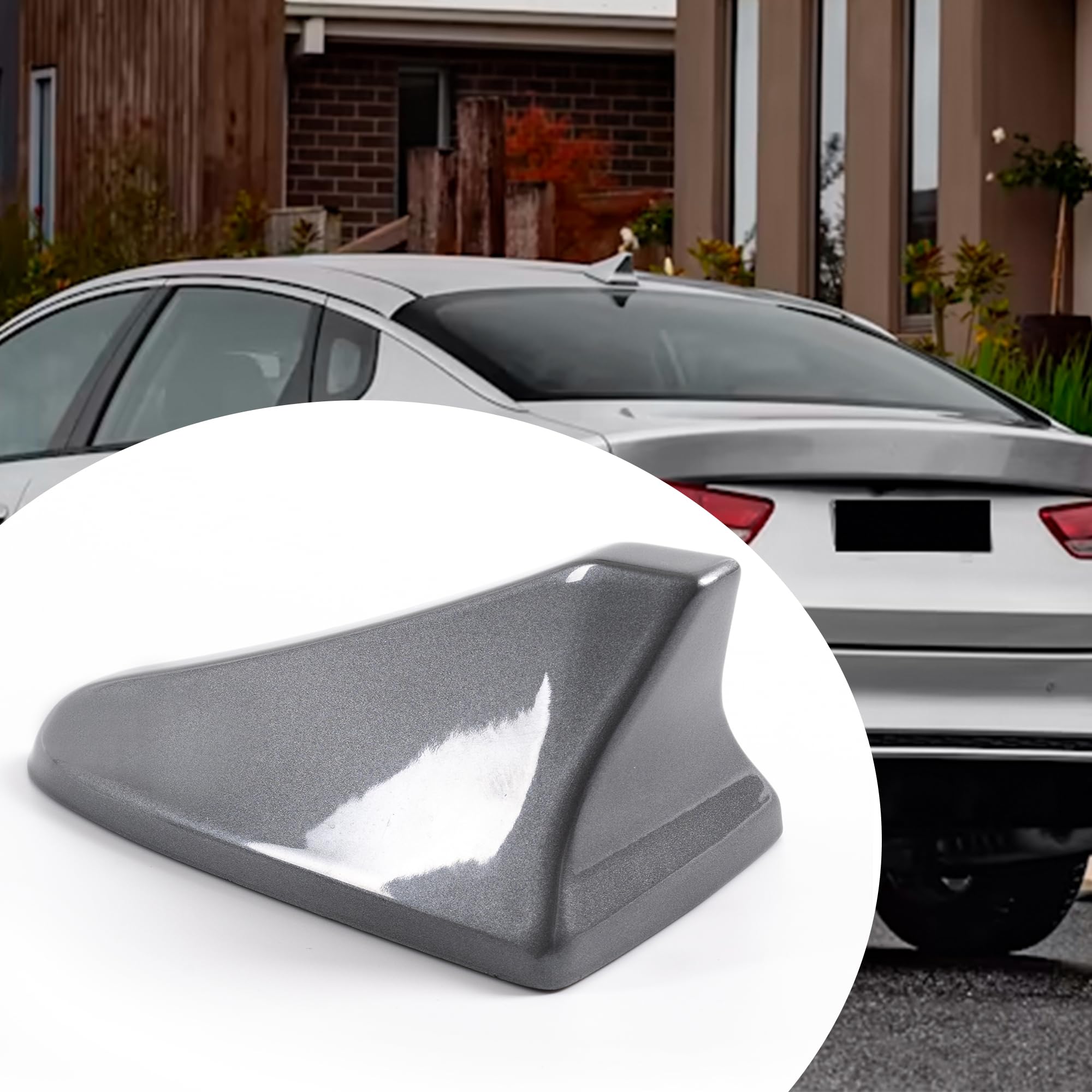 Amsprac Shark Fin Antenna Cover,Car Roof Antenna Caps Fit For Kia Optima 2014-2020,For Hyundai Sonata 2015-2019(Not Sport),For G