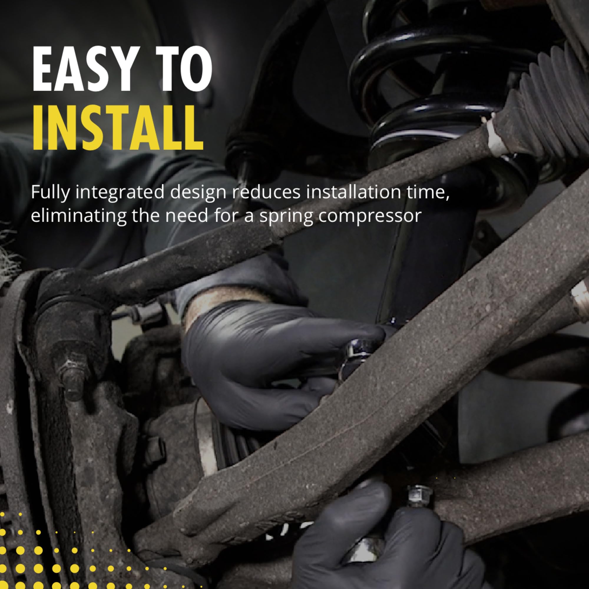 Monroe Roadmatic 181685 Suspension Strut And Coil Spring Assembly For Buick Lesabre