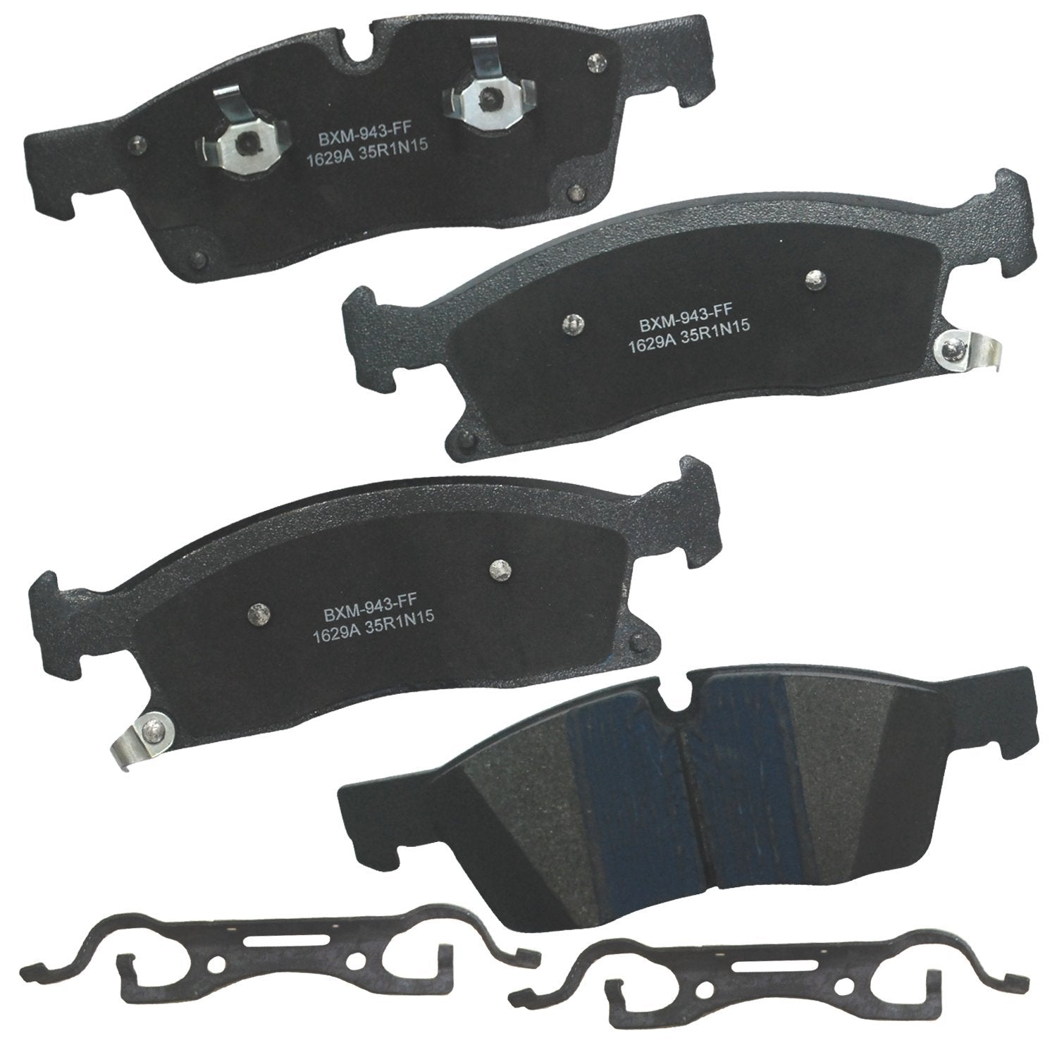 Bendix Premium Sbm1629A Semi-Metallic Front Brake Pads For Dodge Durango 2015-2012, Jeep Grand Cherokee 2014-2013, Mercedes-Benz