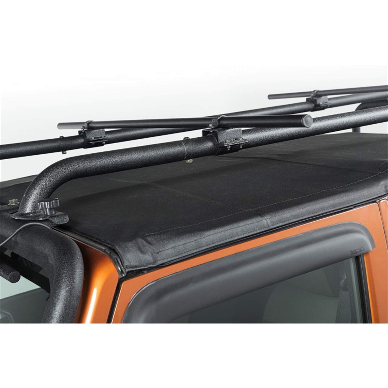 Rugged Ridge | Sherpa Roof Rack Crossbars, Round, 56.5 Inches | 11703.11 | Fits 2007-2018 Jeep Wrangler Jk