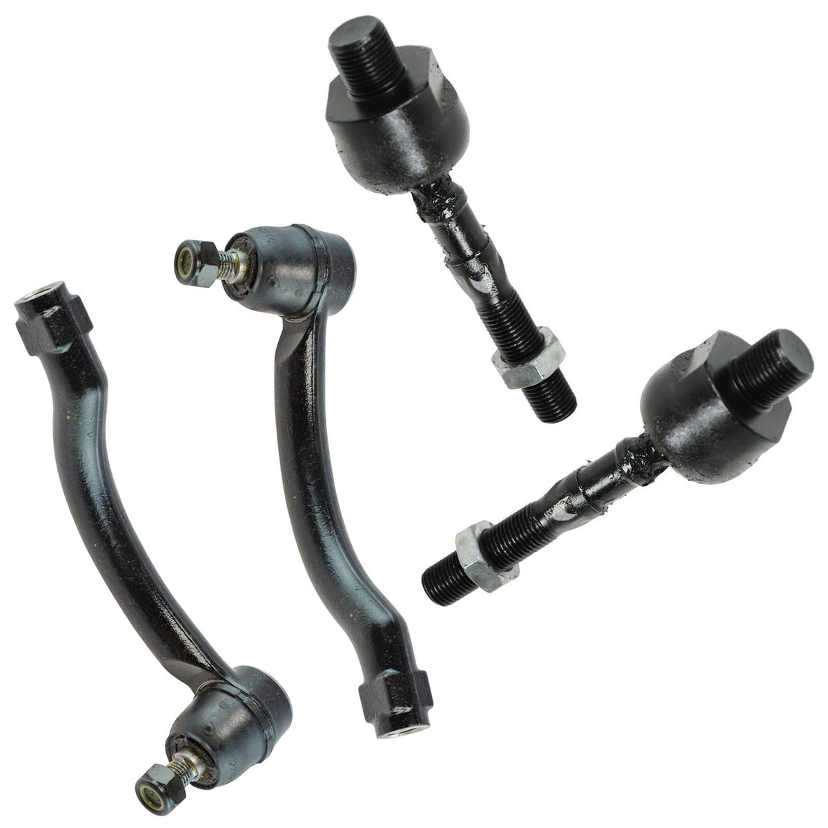 Trq Front Tie Rod Set Compatible With 2004-2008 Acura Tl