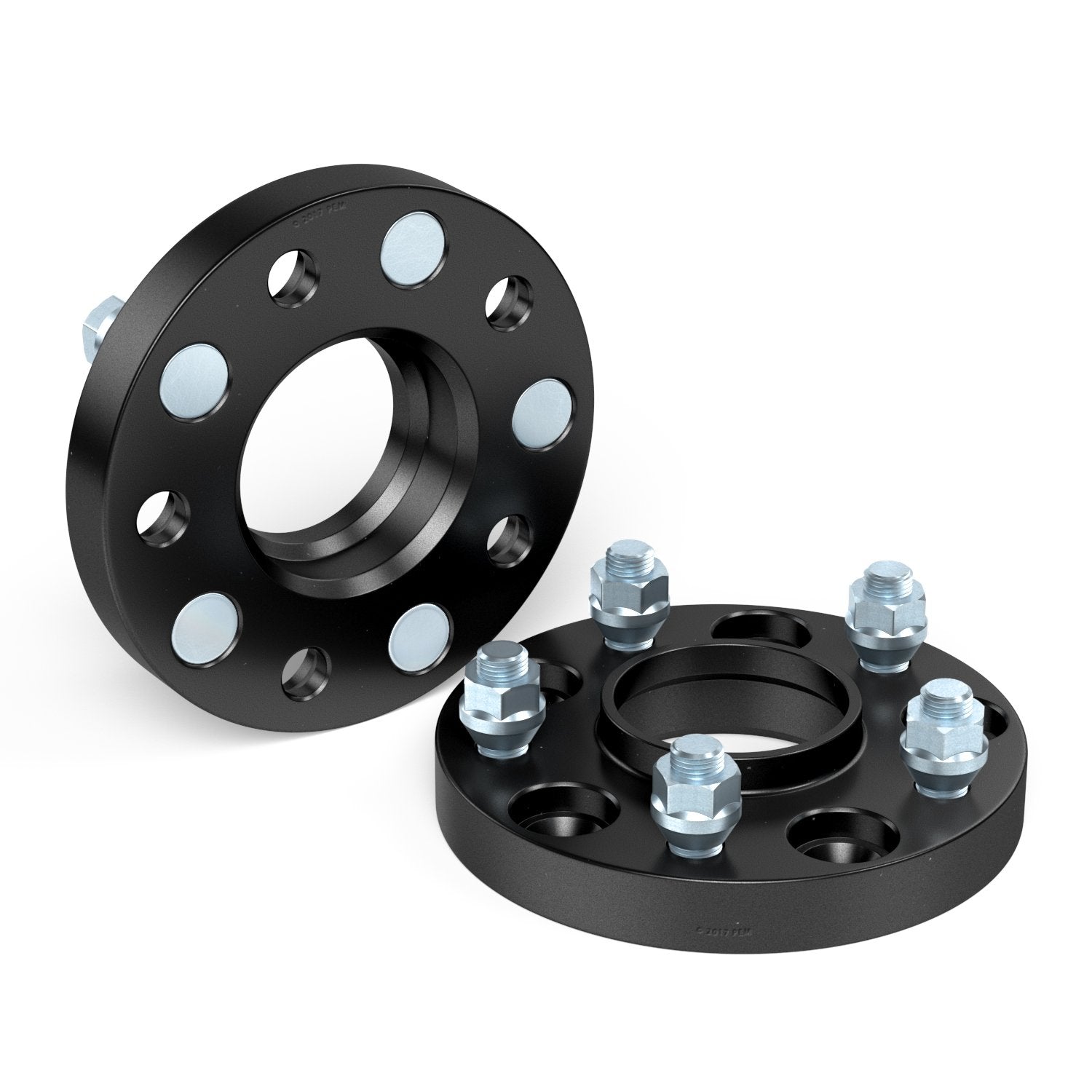 25mm (1 inch) Hubcentric 5x114.3 Wheel Spacers (64.1mm bore, 12x1.5 Studs) Compatible with Acura Honda ILX RL RSX TLX TSX Integr