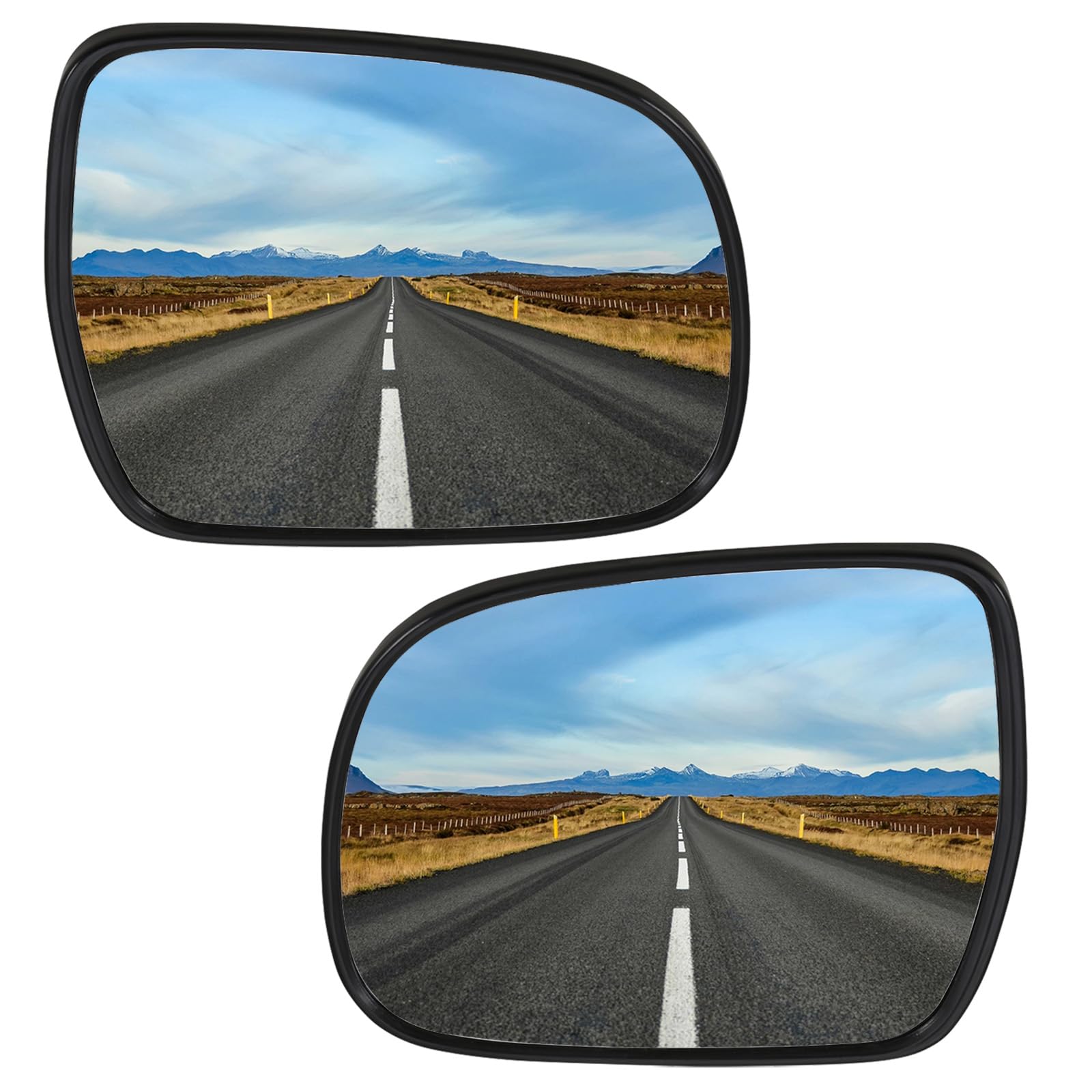 LOIYLLEN Driver Side and Passenger Side Mirror Replacement for Lexus RX330 2004-2006 RX350 2007-2009 RX400h 2006-2009 - Mirror G