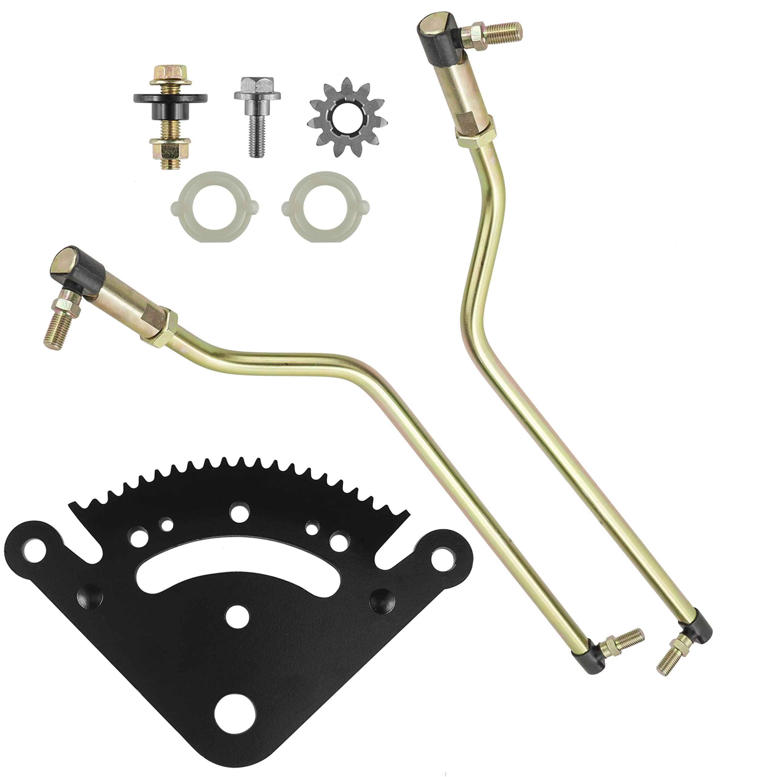 Caltric Steering Sector Drag Link Kit Compatible With John Deere D140 D150 D155 D160 D170