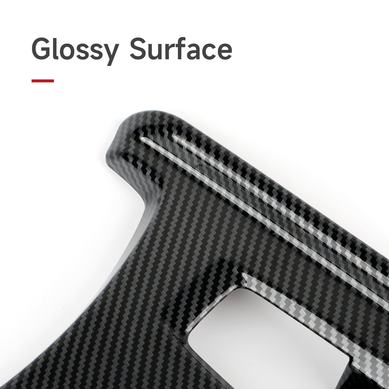 Brmyl Gas Version Car Gear Shift Panel Decals For Honda Accord 2018 2019 2020 2021 2022 10Th Gen Accessories Abs Carbon Fiber In