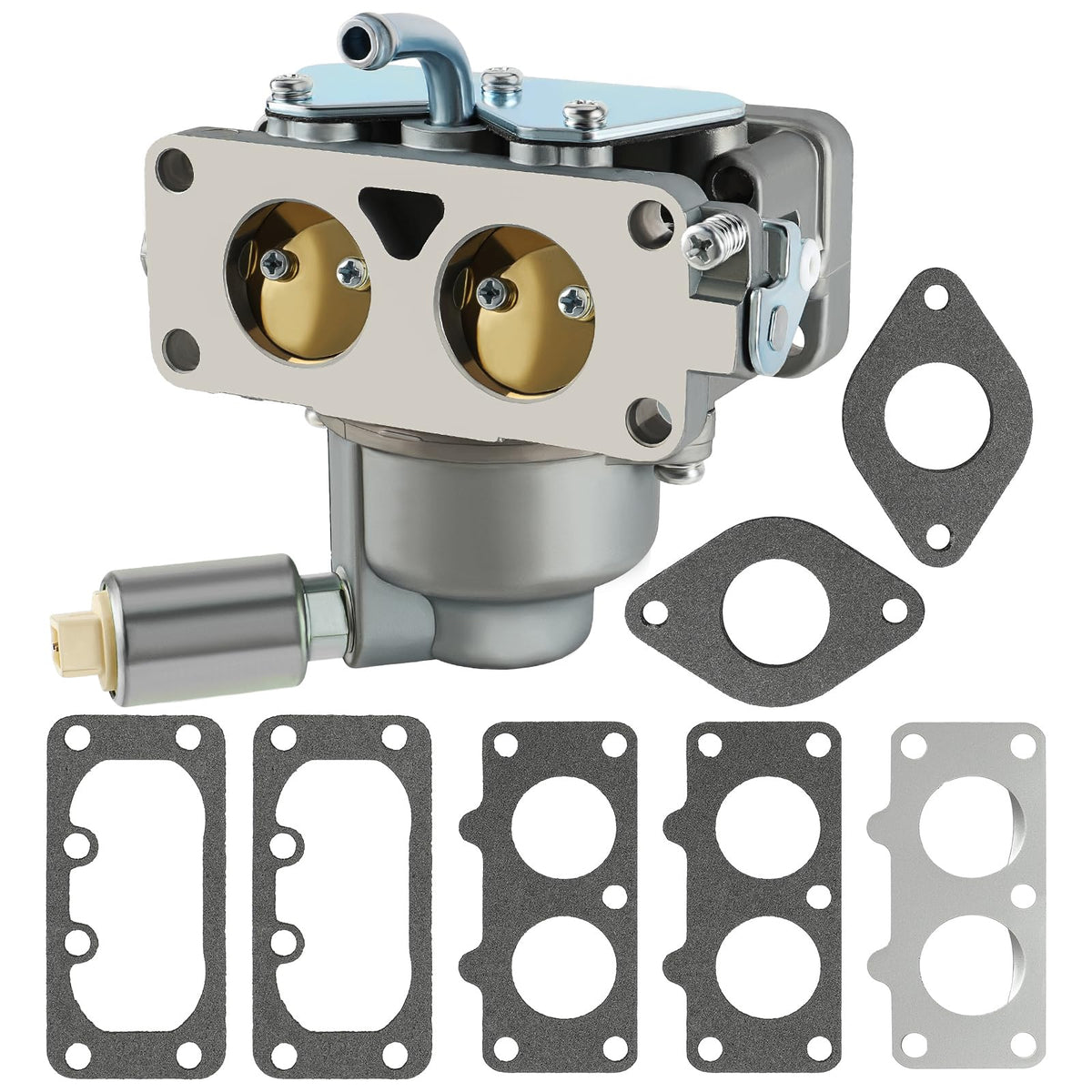 Autokay 795967 Mia11461 Carb Carburetor Fits For John Deere D125 D130 D140 D150 D170 La135 La145 La155 La165 La175 X130R X140 X165 Z235 Z245 Z255 Z425 Lawn Tractor Carb, With Gaskets
