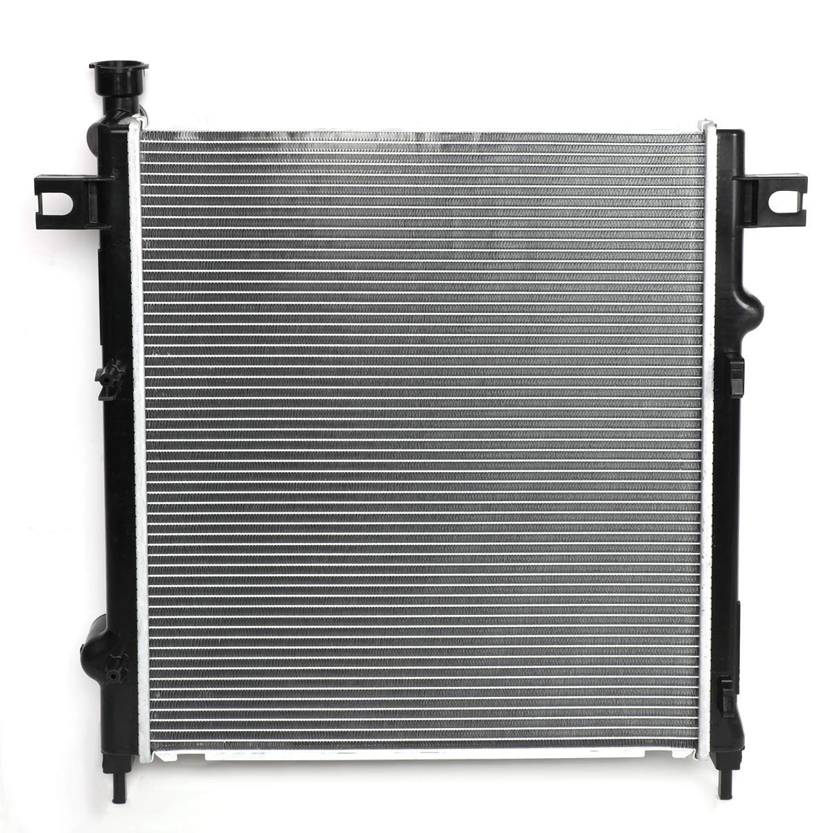 Dna Motoring Oem-Ra-13071 1-Row Aluminum Cooling Radiator Compatible With 08-13 Liberty At/Mt, 23-1/8'' W X 19-13/16'' H X 1'' D