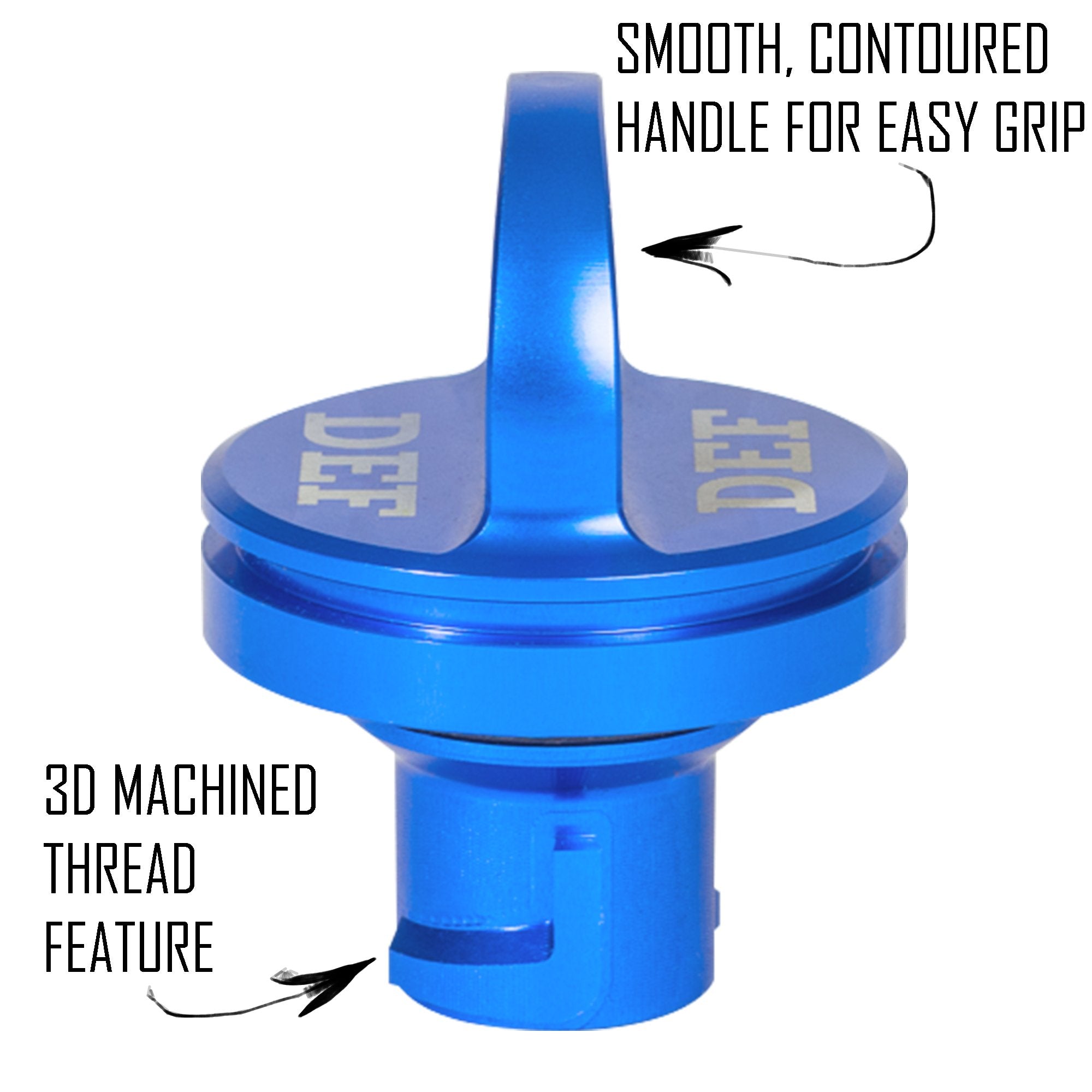 COMBO PACK Magnetic Diesel Fuel Cap + DEF Cap Accessory for Dodge RAM TRUCK 1500 2500 3500 (2013-2018) with 6.7 CUMMINS EcoDiese