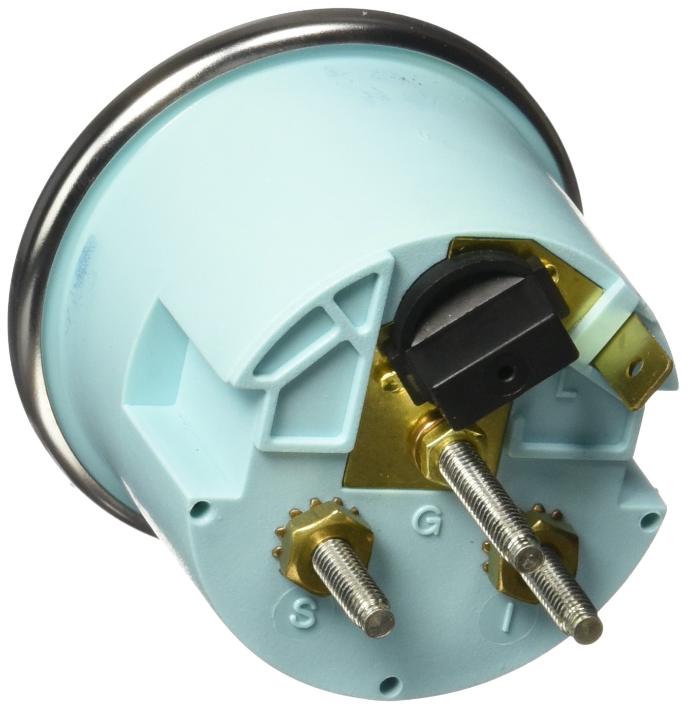 Sierra International 63479P Sterling Electric 0 to 80 Psi Dial Range Scratch Resistant Oil Pressure Gauge, 2