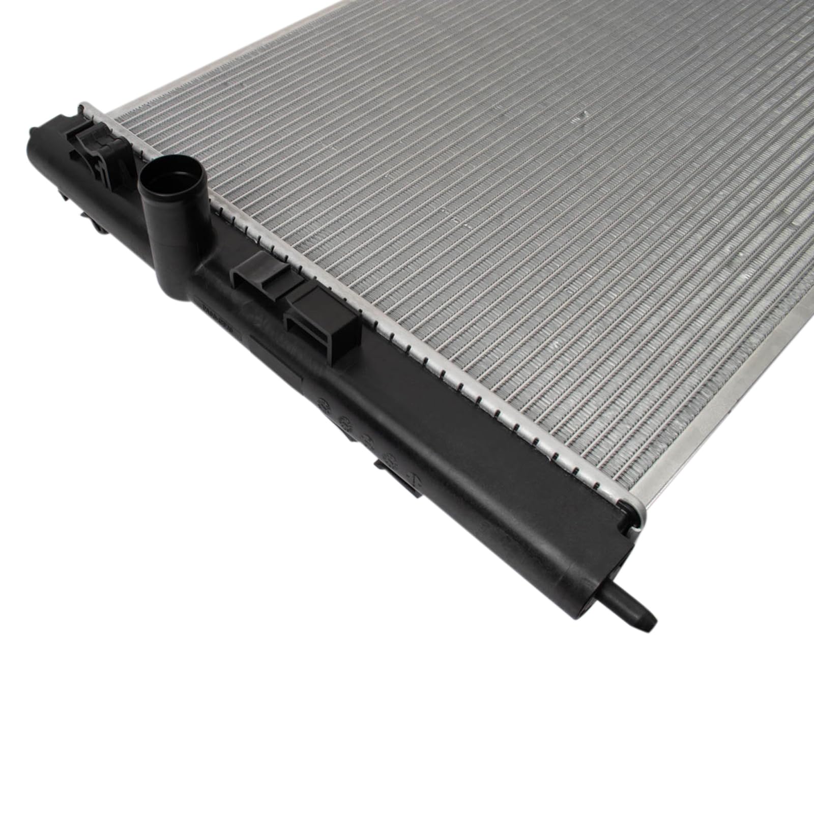 Trq Radiator Assembly Aluminum Core Compatible With 14-17 Mitsubishi Lancer 16-20 Outlander Sport Cu13525