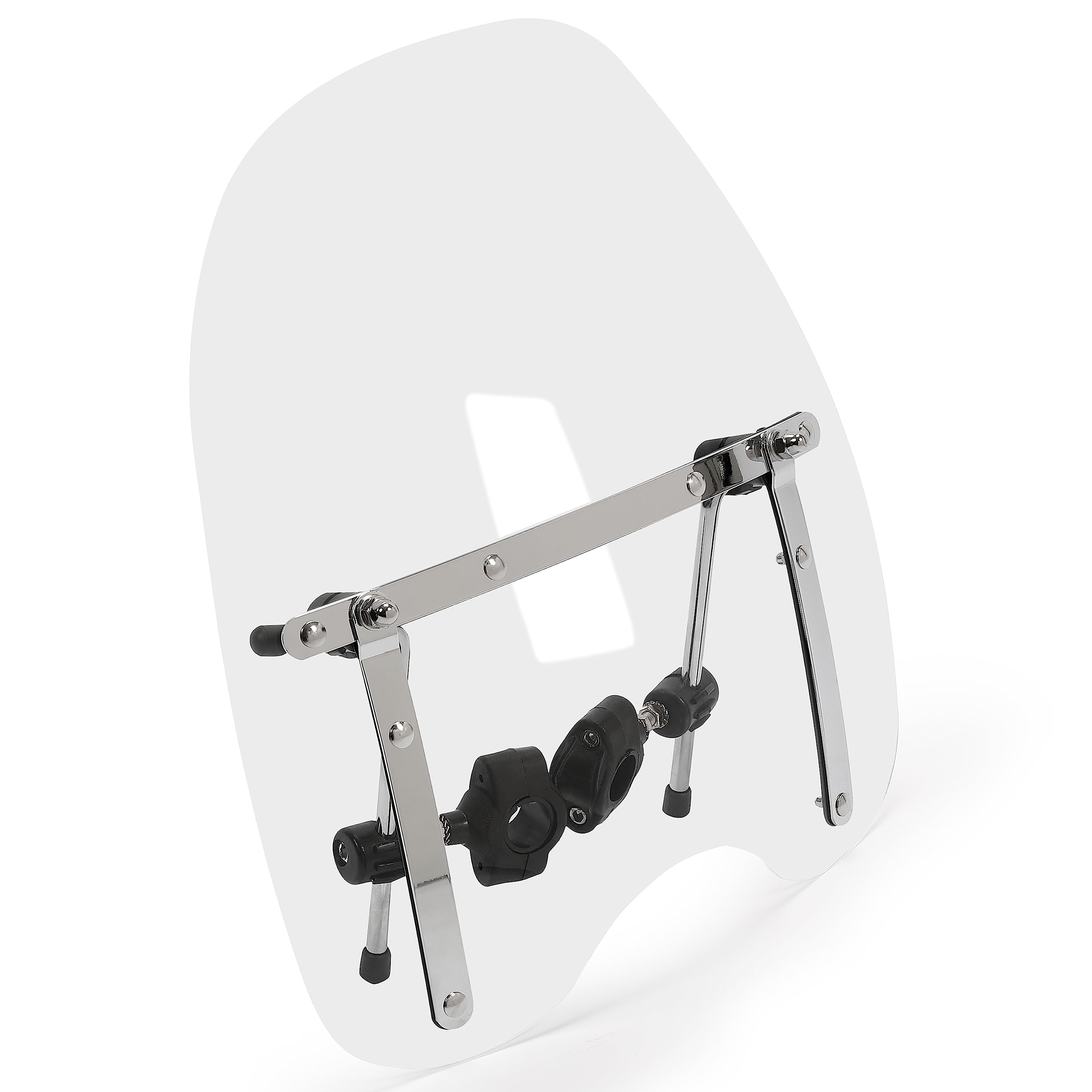 Clear 1816 Motorcycle Windshield Windscreen Compatible With Harley Davidson Sportster Dyna Glide Softail Honda Kawasaki Suzuki Y