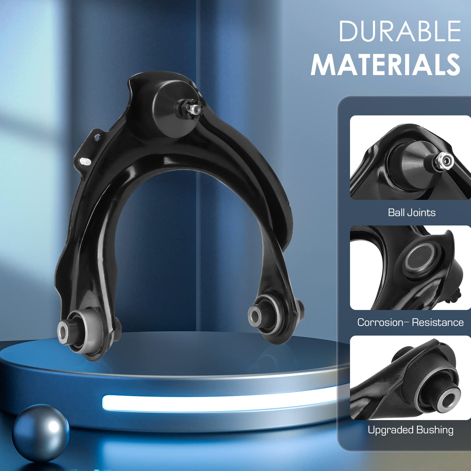 Front Suspension Kit Upper Lower Control Arms Ball Joints Fit For Honda Accord 2003 2004 2005 2006 2007, Fit For Acura Tsx 2004-