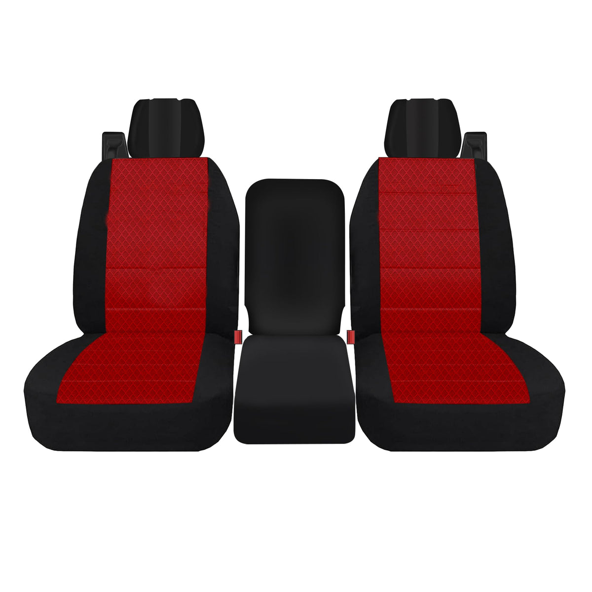 Fioqe Durable Oxford Fabric Seat Covers Compatible with Ford F150 XL Standard Cab 2004-2008, Front 40/20/40 Split Bench with Int