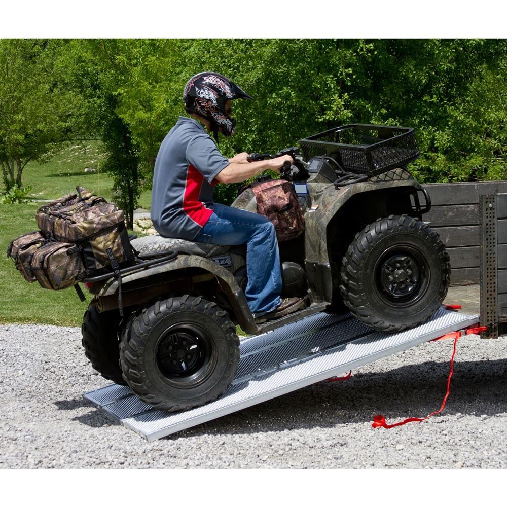 Black Widow 94'' X 54'' Solid Surface Folding Atv Pickup Truck Ramp